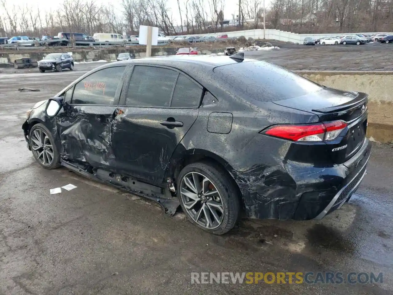 2 Photograph of a damaged car 5YFS4MCEXMP070029 TOYOTA COROLLA 2021