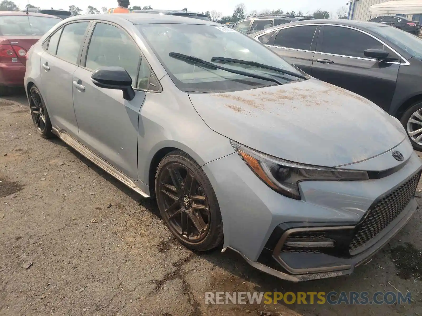 1 Photograph of a damaged car 5YFS4MCEXMP070242 TOYOTA COROLLA 2021