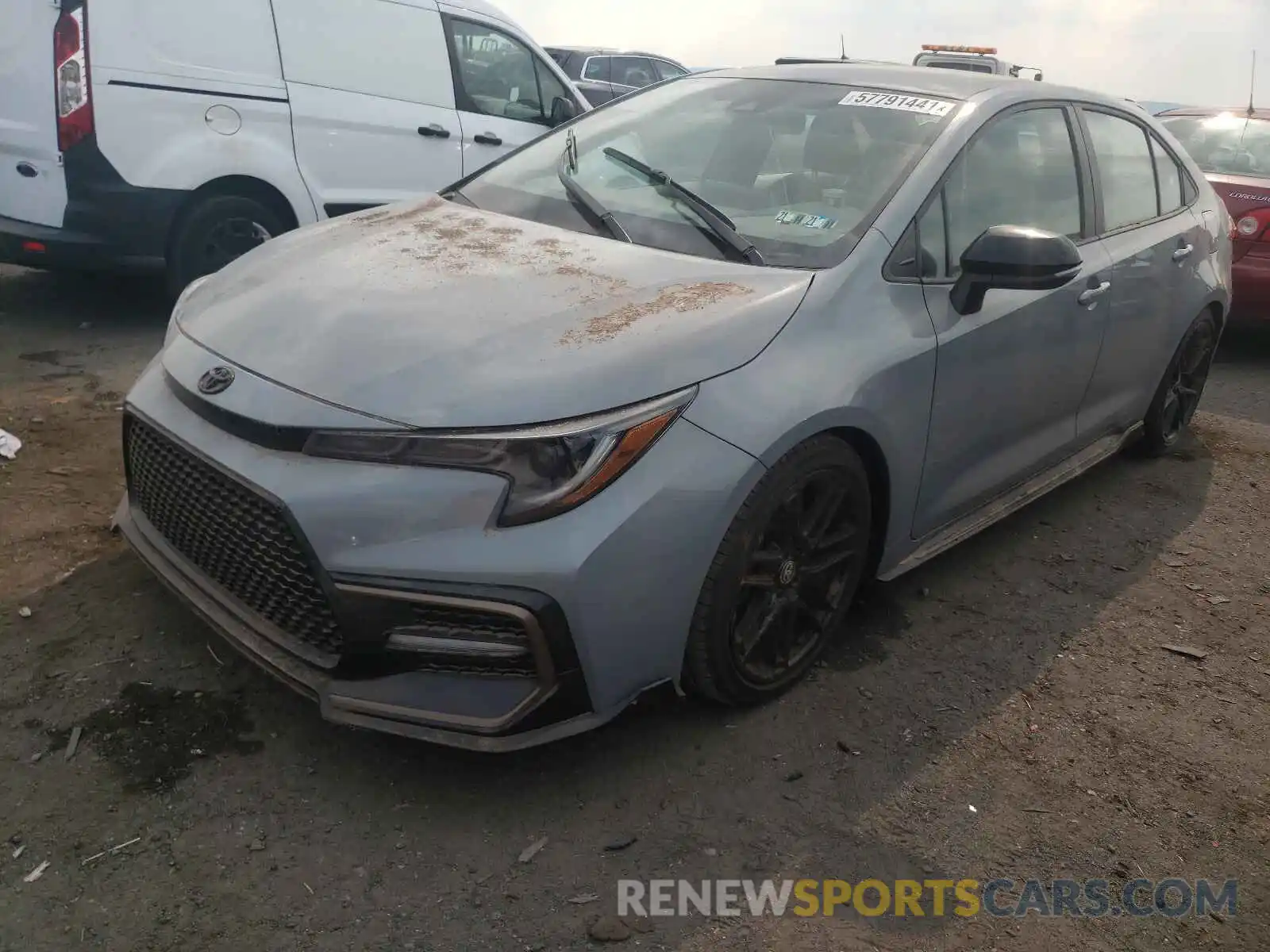 2 Photograph of a damaged car 5YFS4MCEXMP070242 TOYOTA COROLLA 2021