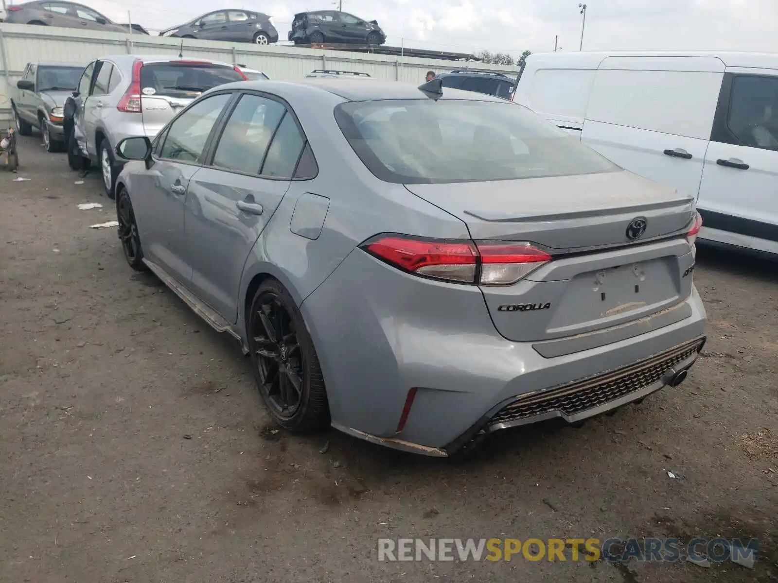 3 Photograph of a damaged car 5YFS4MCEXMP070242 TOYOTA COROLLA 2021