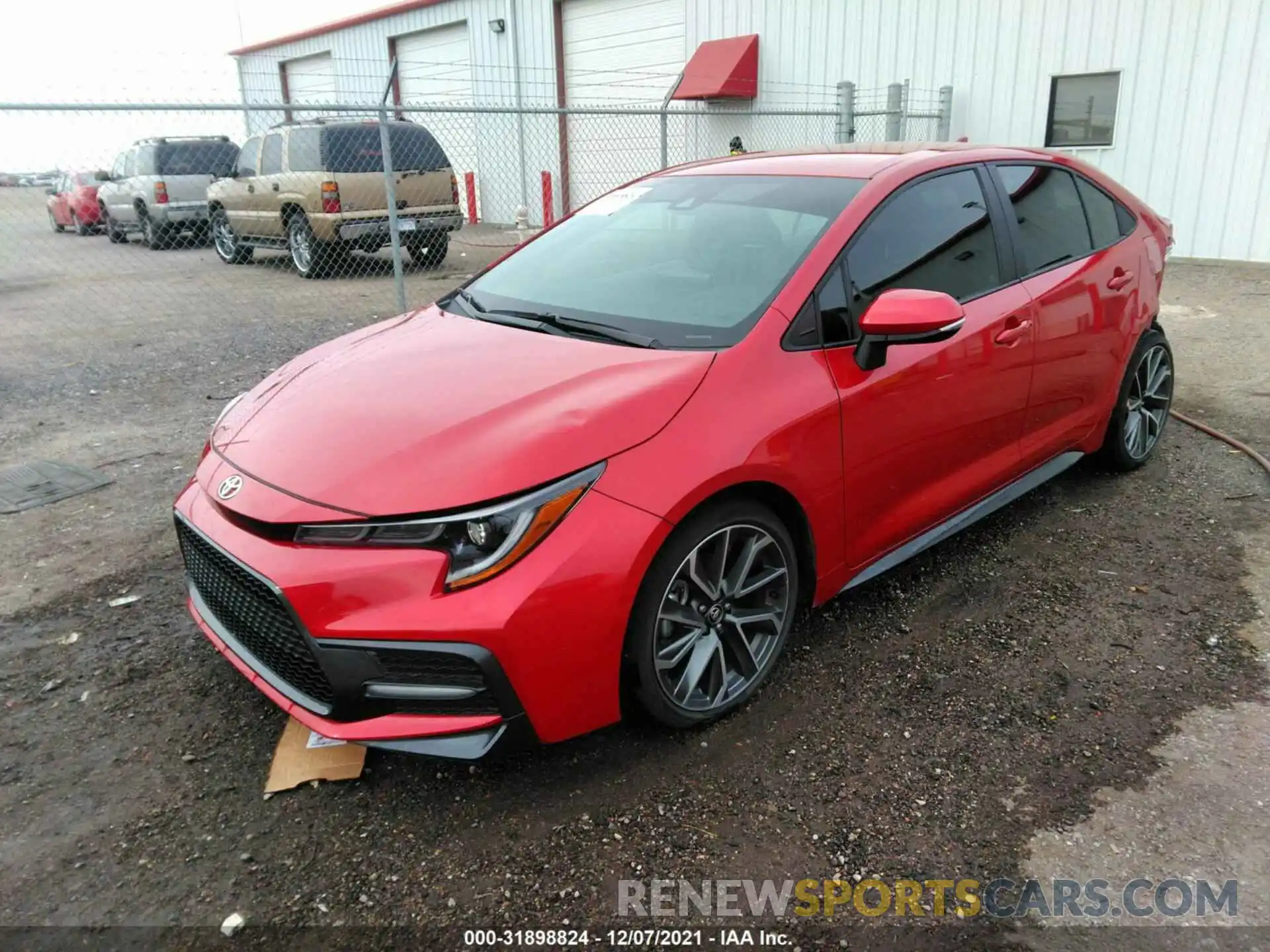 2 Photograph of a damaged car 5YFS4MCEXMP072282 TOYOTA COROLLA 2021