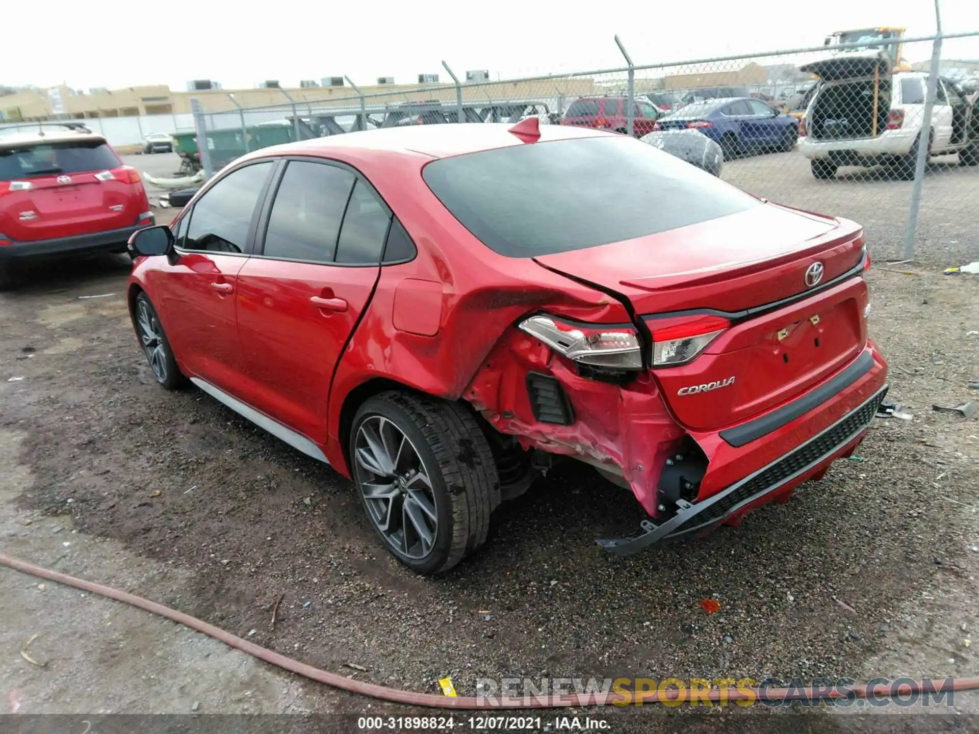 3 Photograph of a damaged car 5YFS4MCEXMP072282 TOYOTA COROLLA 2021