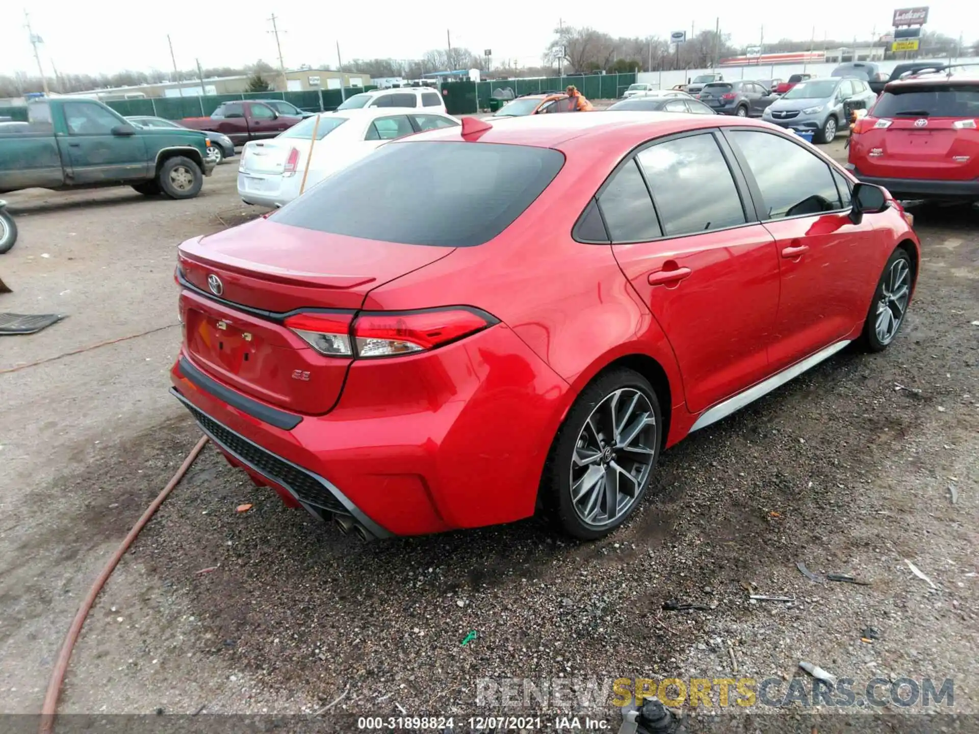 4 Photograph of a damaged car 5YFS4MCEXMP072282 TOYOTA COROLLA 2021