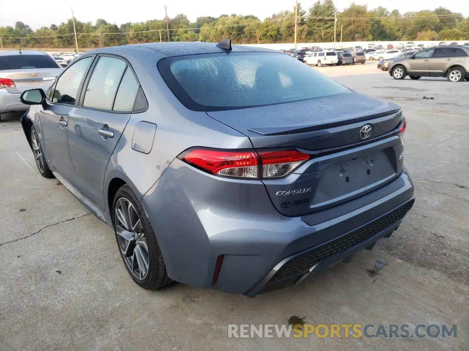 3 Photograph of a damaged car 5YFS4MCEXMP072346 TOYOTA COROLLA 2021