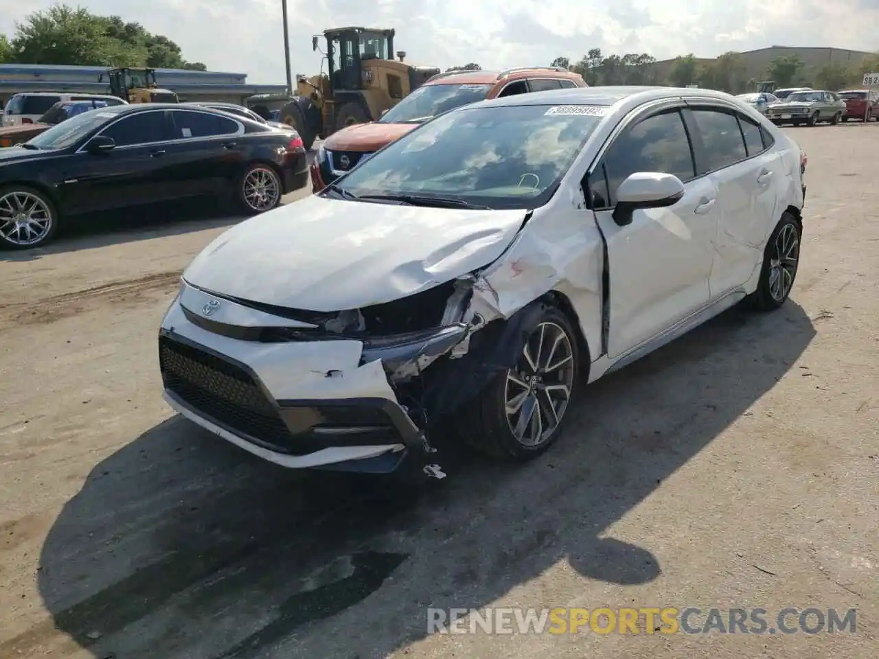 2 Photograph of a damaged car 5YFS4MCEXMP072461 TOYOTA COROLLA 2021