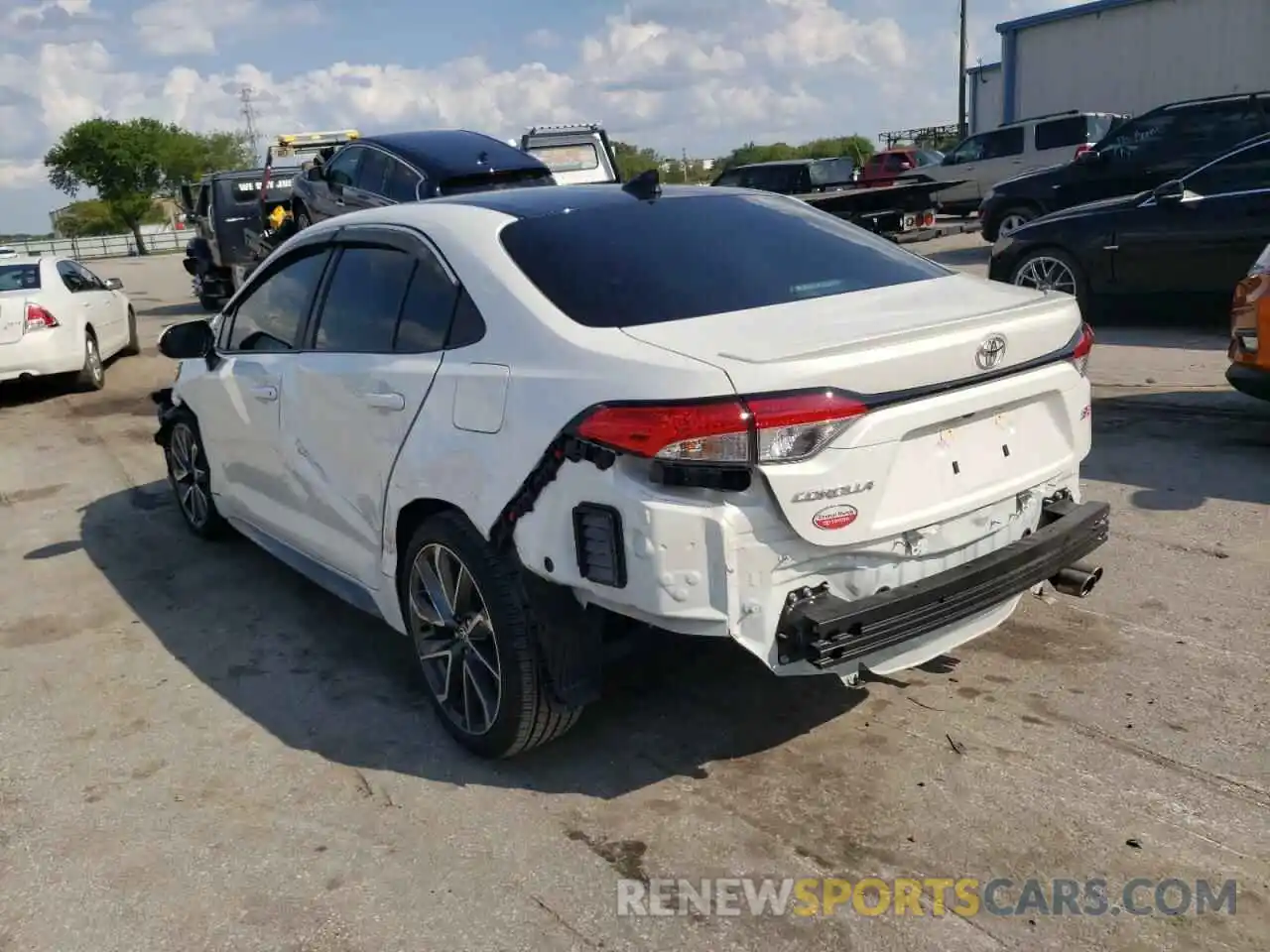 3 Photograph of a damaged car 5YFS4MCEXMP072461 TOYOTA COROLLA 2021