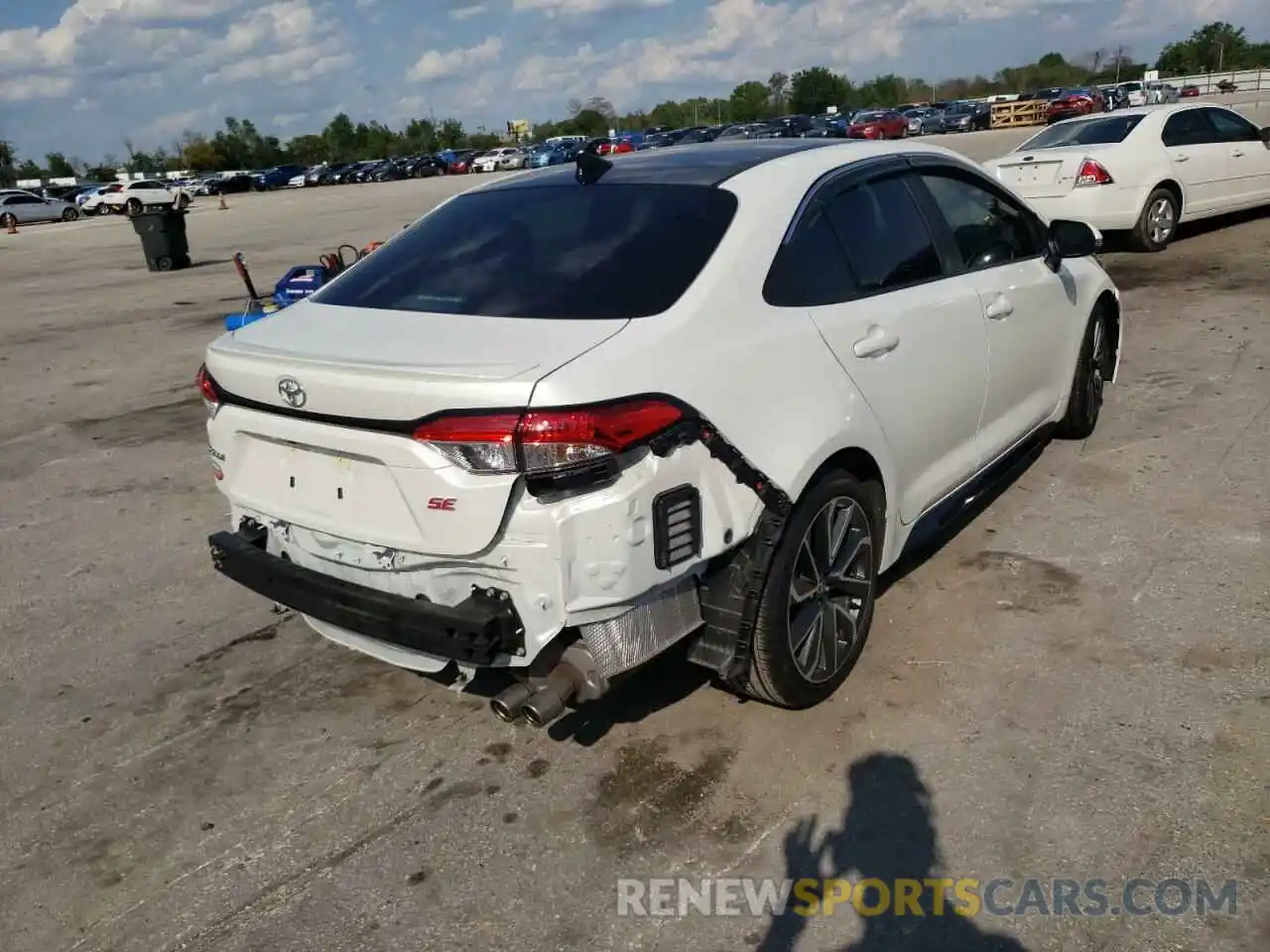 4 Photograph of a damaged car 5YFS4MCEXMP072461 TOYOTA COROLLA 2021