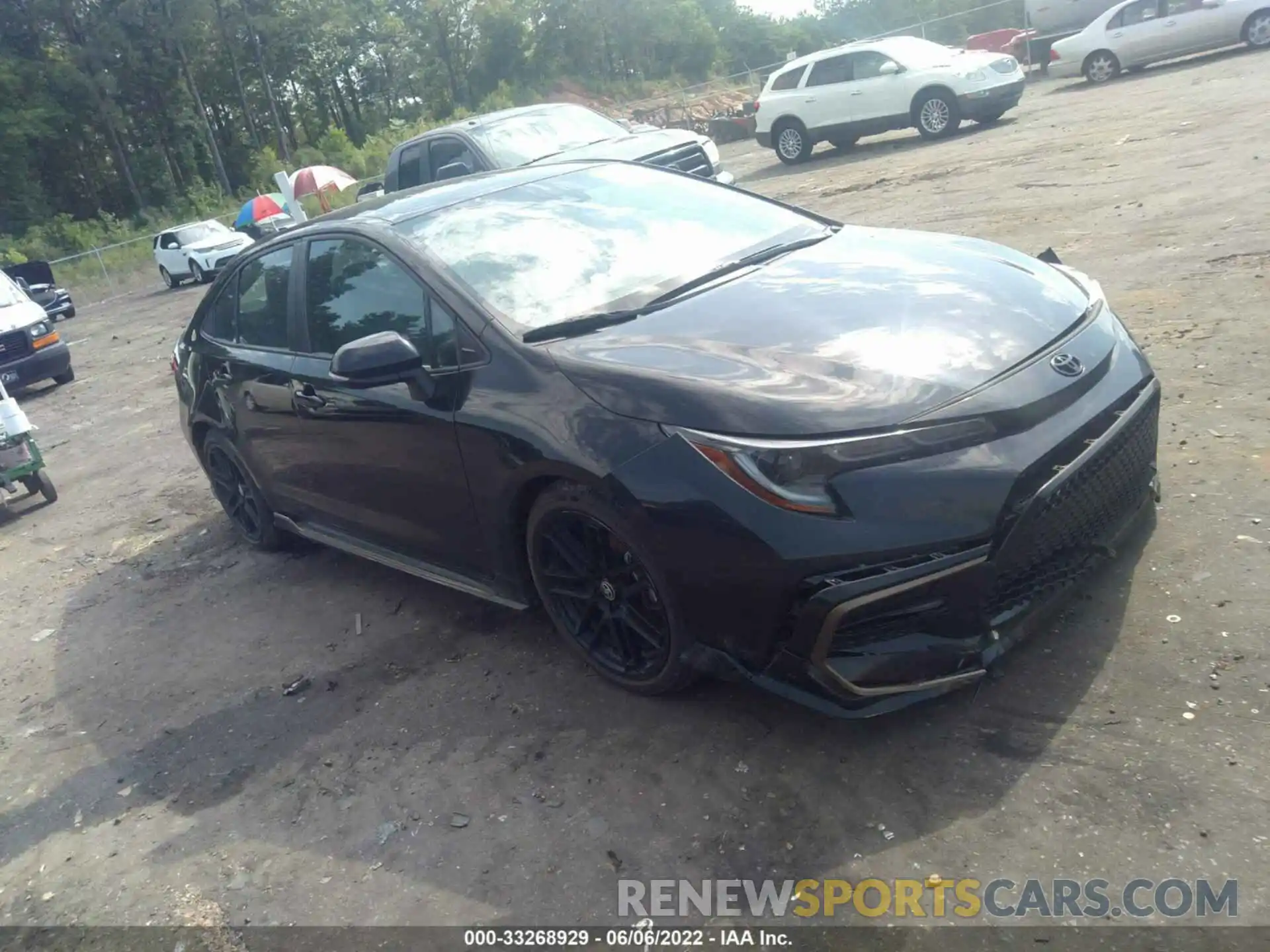 1 Photograph of a damaged car 5YFS4MCEXMP072542 TOYOTA COROLLA 2021