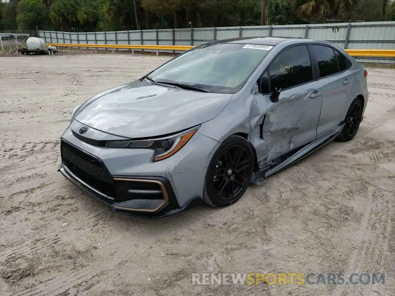 2 Photograph of a damaged car 5YFS4MCEXMP073397 TOYOTA COROLLA 2021