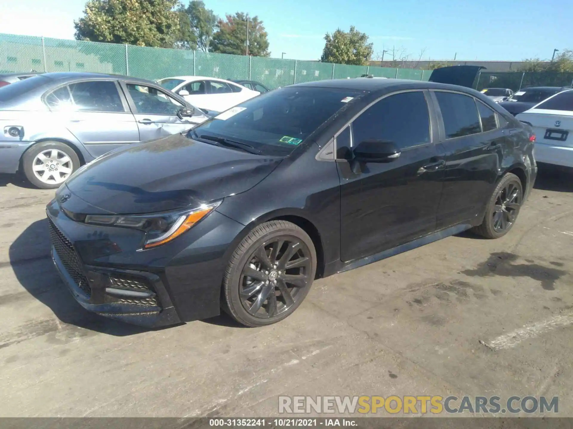 2 Photograph of a damaged car 5YFS4MCEXMP073660 TOYOTA COROLLA 2021