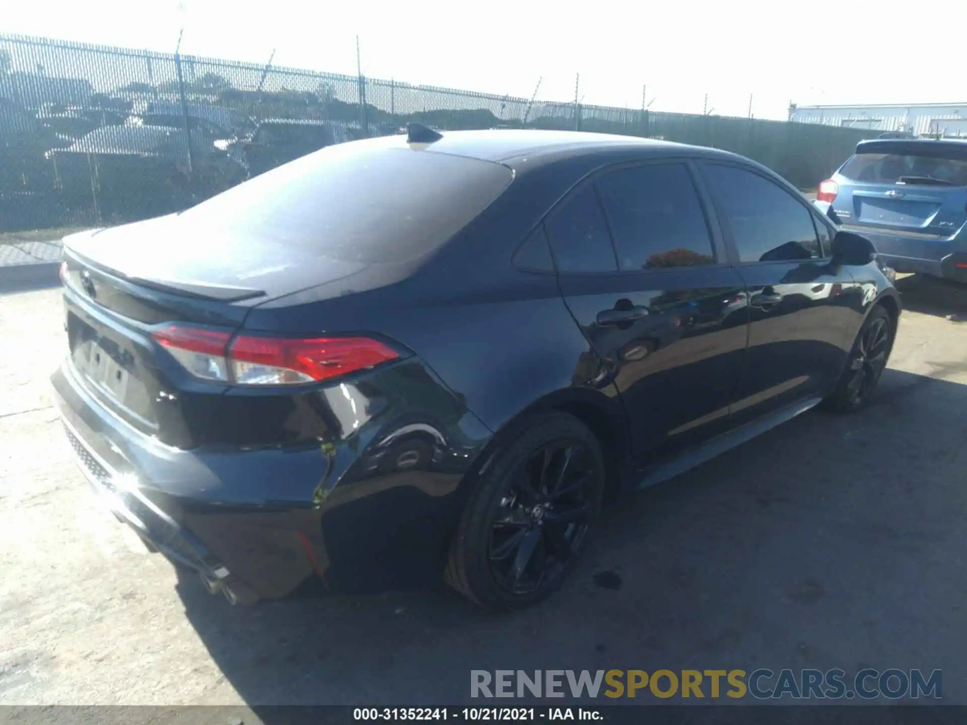 4 Photograph of a damaged car 5YFS4MCEXMP073660 TOYOTA COROLLA 2021