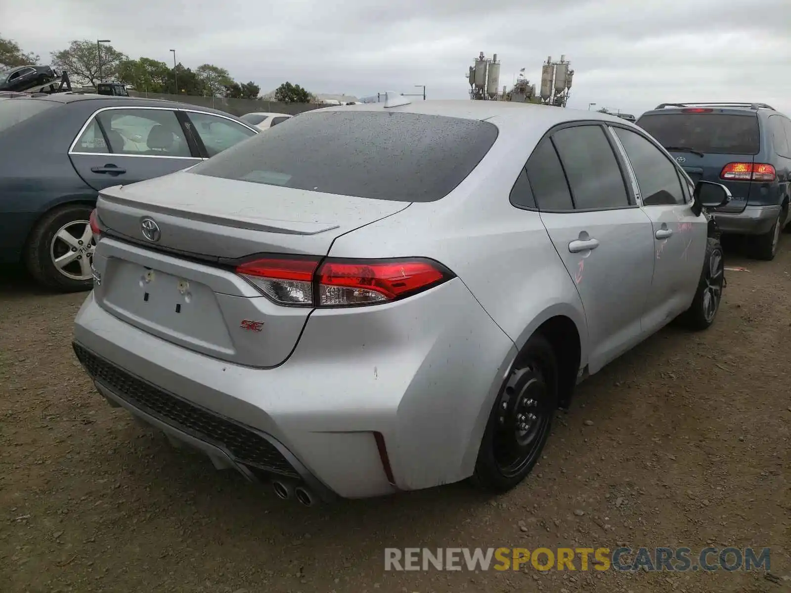 4 Photograph of a damaged car 5YFS4MCEXMP074209 TOYOTA COROLLA 2021