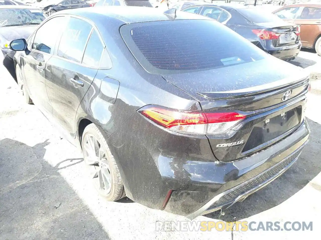 3 Photograph of a damaged car 5YFS4MCEXMP074226 TOYOTA COROLLA 2021