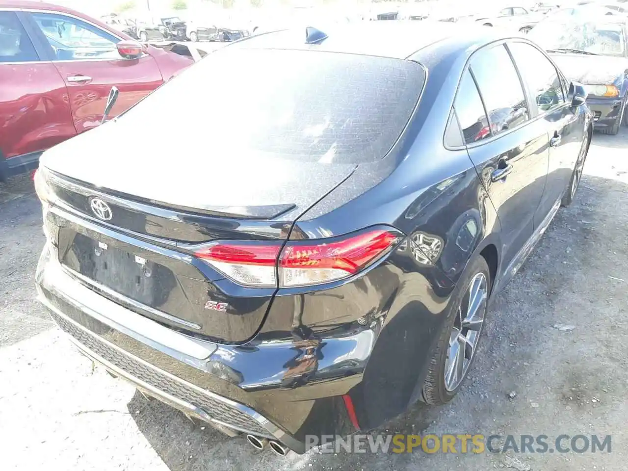 4 Photograph of a damaged car 5YFS4MCEXMP074226 TOYOTA COROLLA 2021