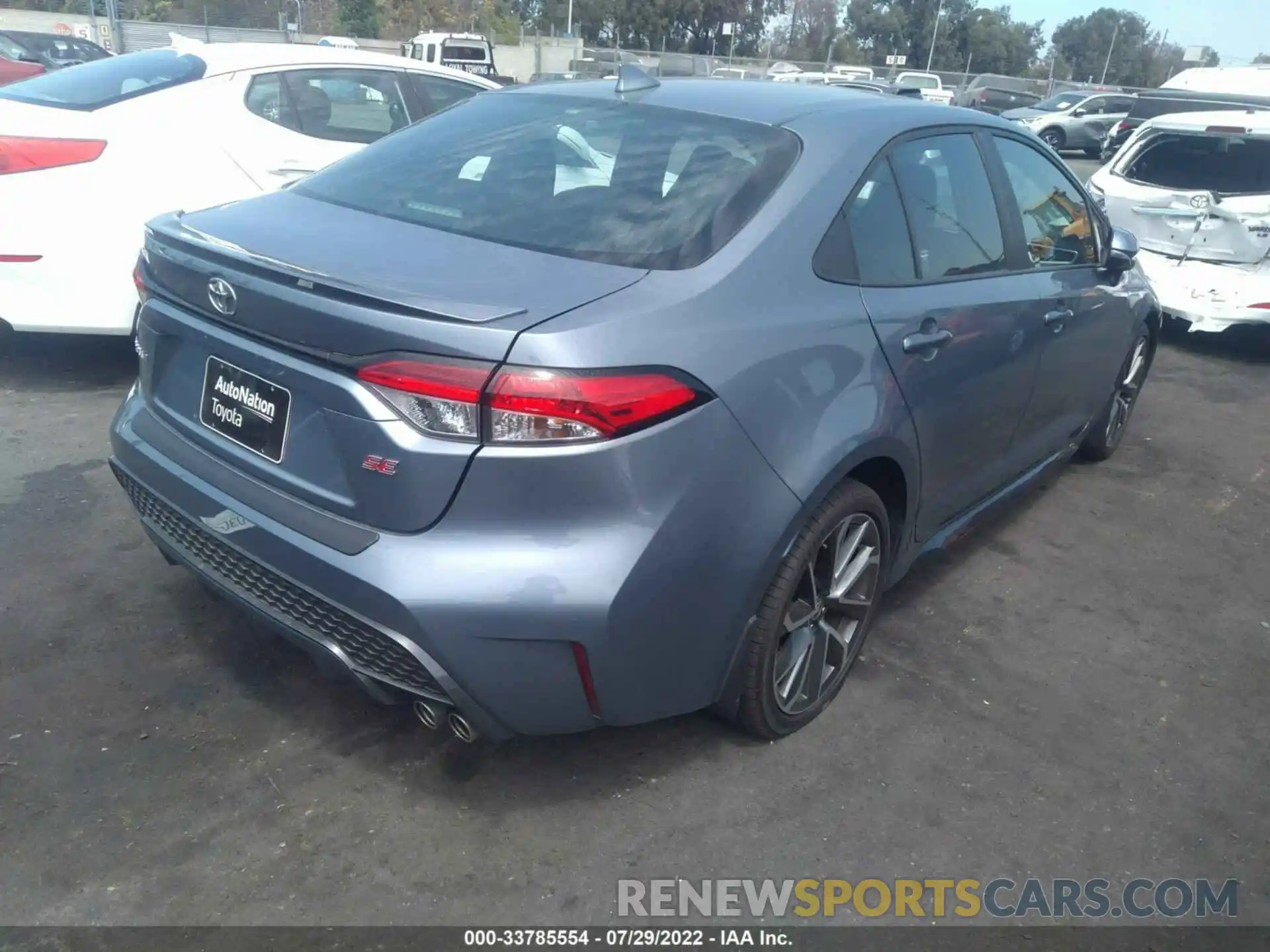 4 Photograph of a damaged car 5YFS4MCEXMP074419 TOYOTA COROLLA 2021