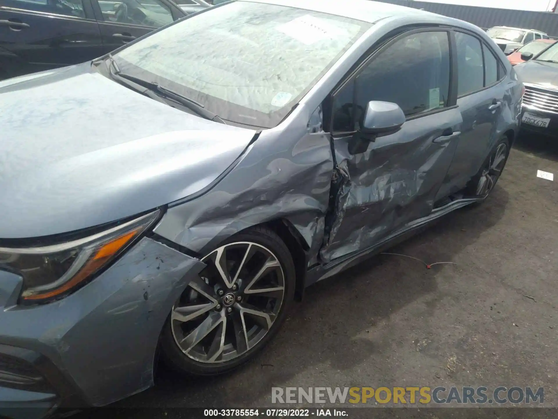 6 Photograph of a damaged car 5YFS4MCEXMP074419 TOYOTA COROLLA 2021