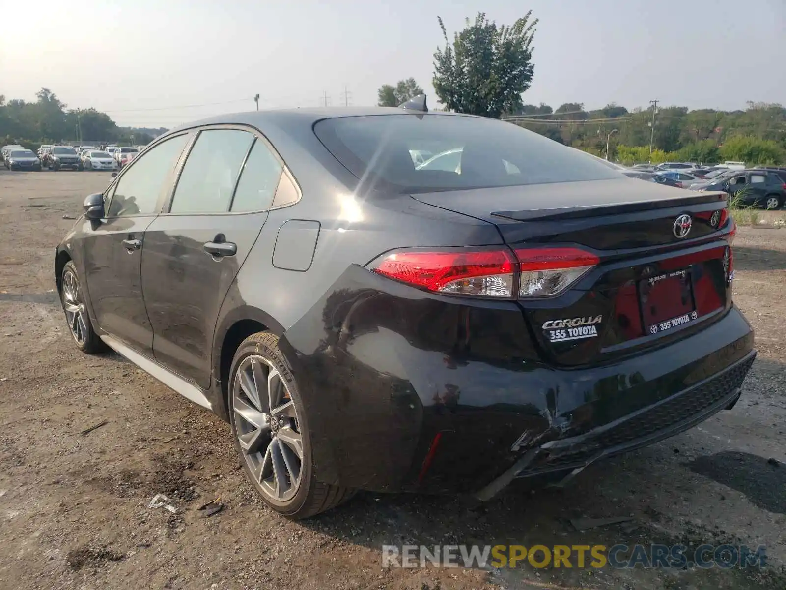 3 Photograph of a damaged car 5YFS4MCEXMP074467 TOYOTA COROLLA 2021