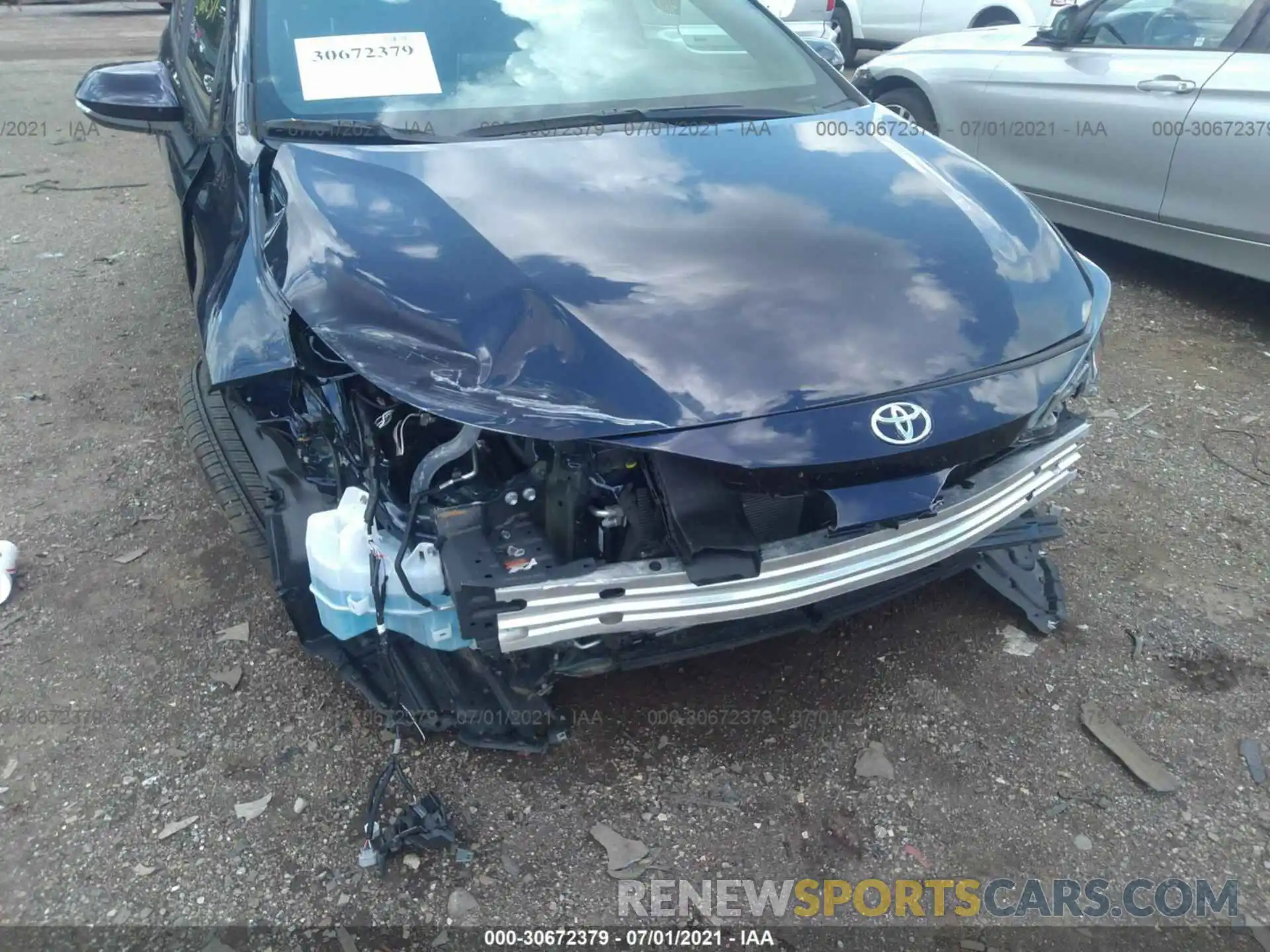 6 Photograph of a damaged car 5YFS4MCEXMP074629 TOYOTA COROLLA 2021