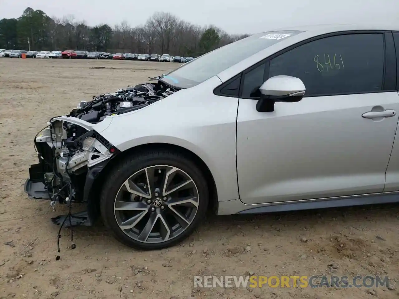 9 Photograph of a damaged car 5YFS4MCEXMP075540 TOYOTA COROLLA 2021