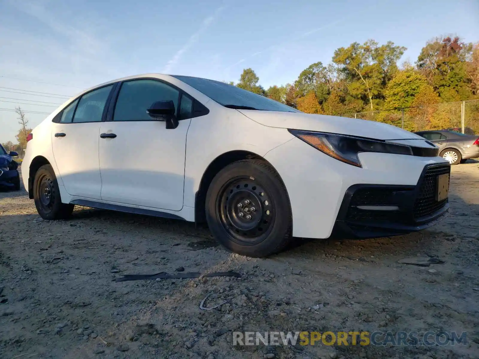 1 Photograph of a damaged car 5YFS4MCEXMP076557 TOYOTA COROLLA 2021