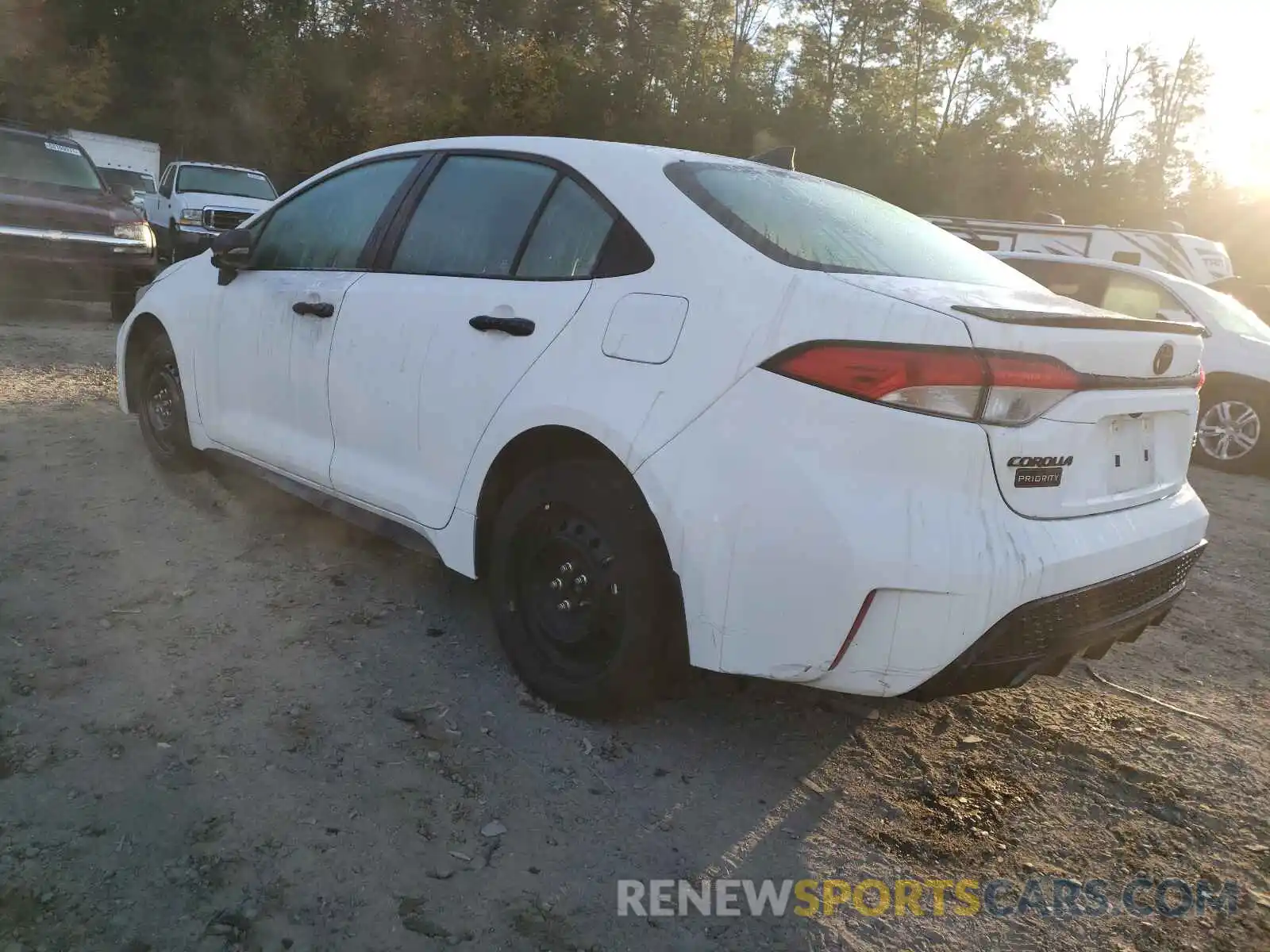 3 Photograph of a damaged car 5YFS4MCEXMP076557 TOYOTA COROLLA 2021