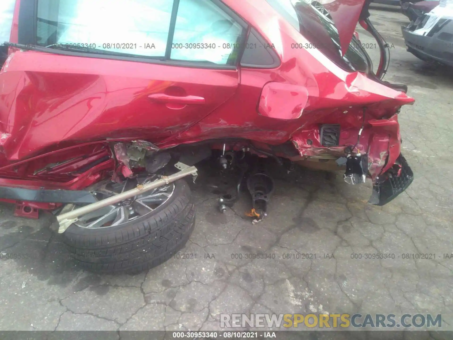 6 Photograph of a damaged car 5YFS4MCEXMP082133 TOYOTA COROLLA 2021