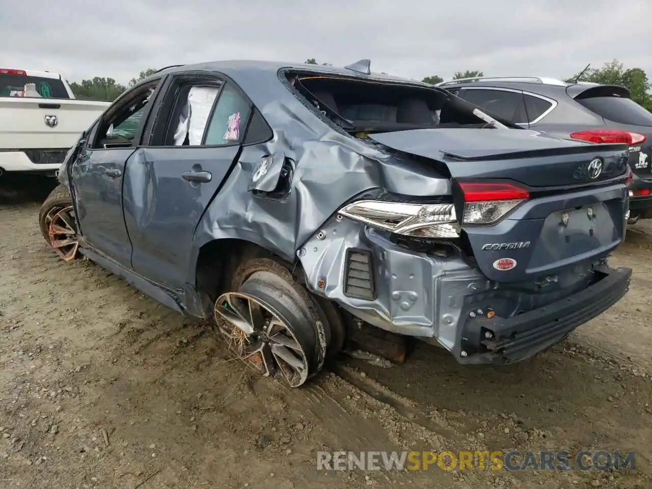 3 Photograph of a damaged car 5YFS4MCEXMP083203 TOYOTA COROLLA 2021