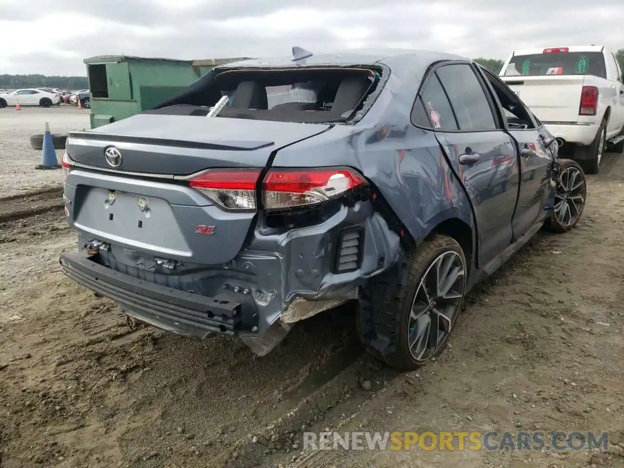 4 Photograph of a damaged car 5YFS4MCEXMP083203 TOYOTA COROLLA 2021