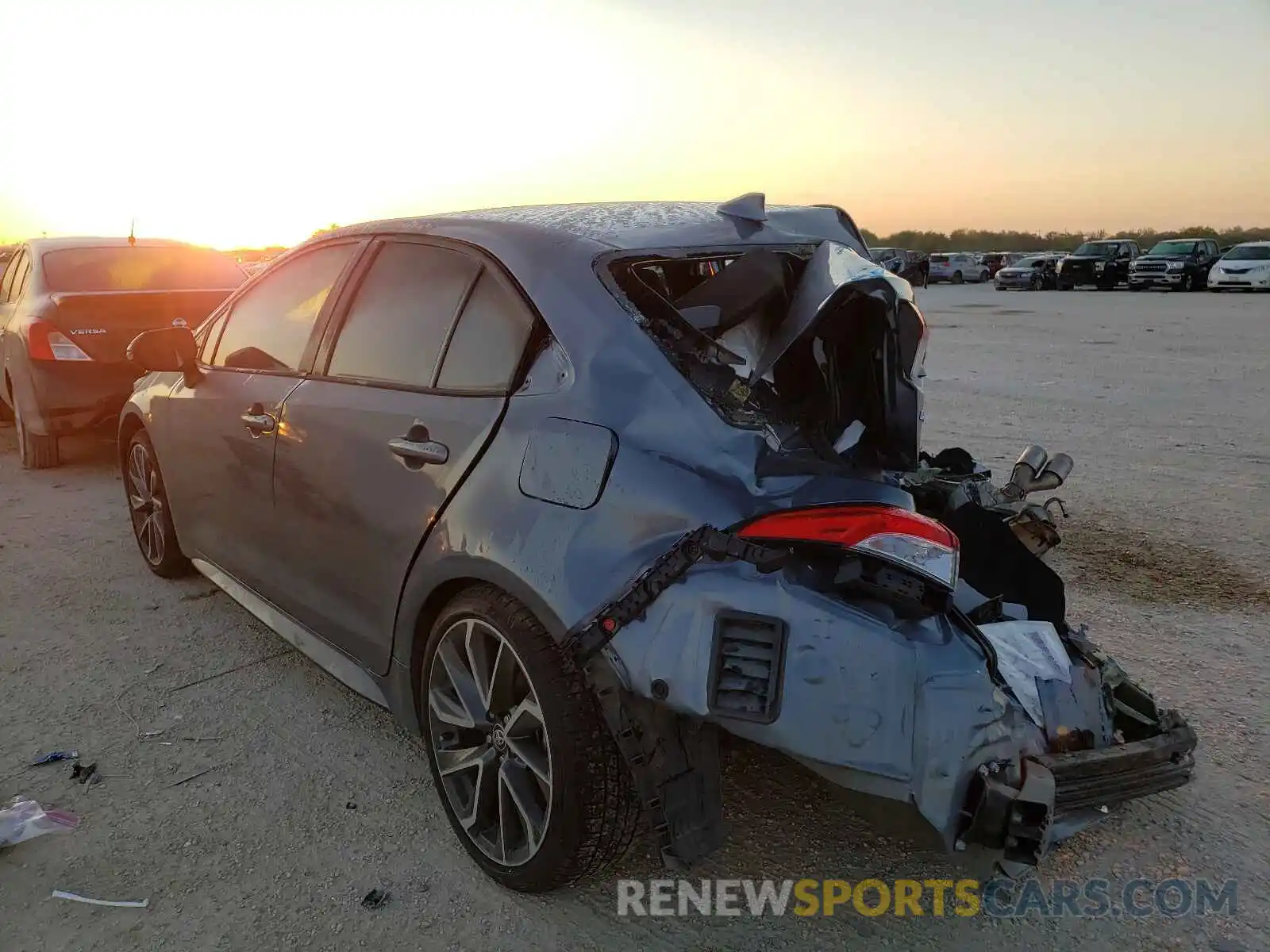 3 Photograph of a damaged car 5YFS4MCEXMP085193 TOYOTA COROLLA 2021