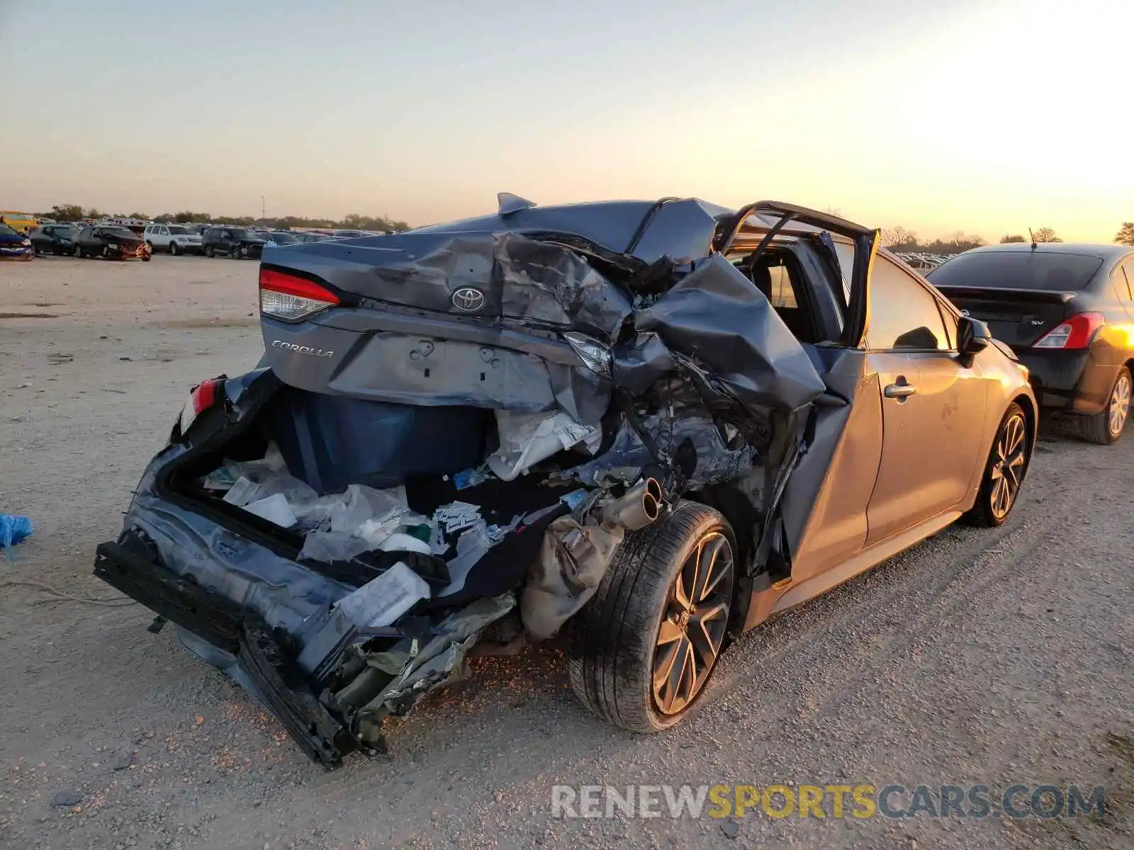 4 Photograph of a damaged car 5YFS4MCEXMP085193 TOYOTA COROLLA 2021