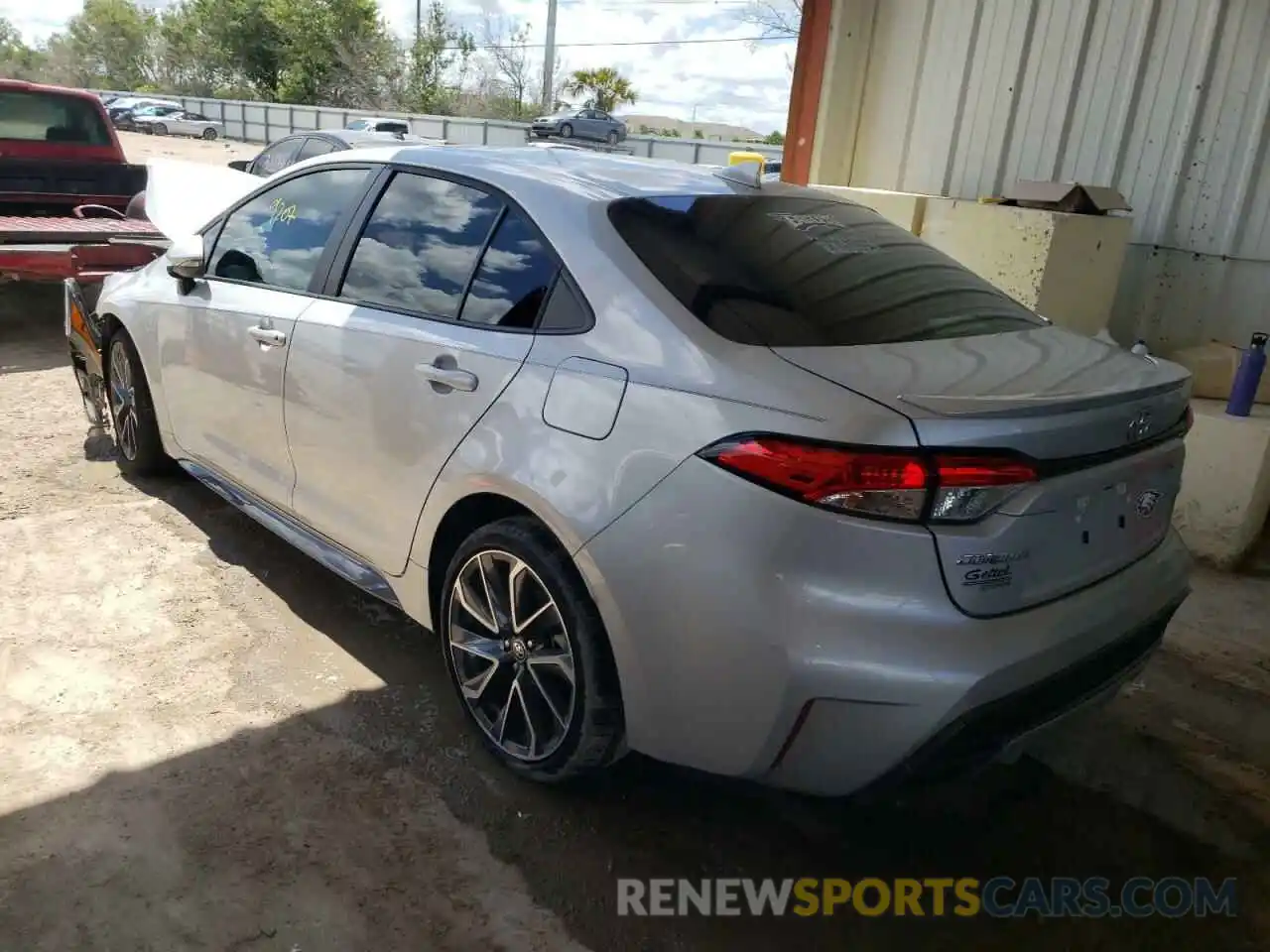 3 Photograph of a damaged car 5YFS4MCEXMP085341 TOYOTA COROLLA 2021