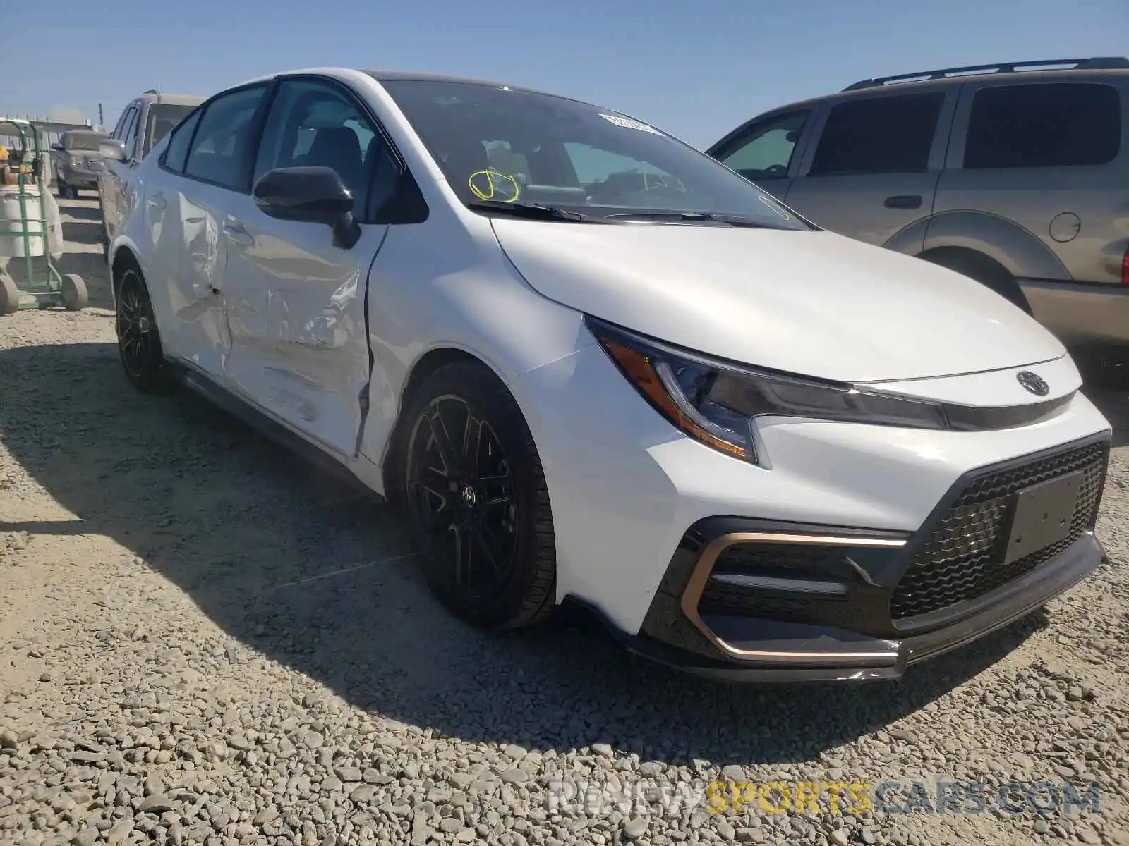 1 Photograph of a damaged car 5YFS4MCEXMP086263 TOYOTA COROLLA 2021