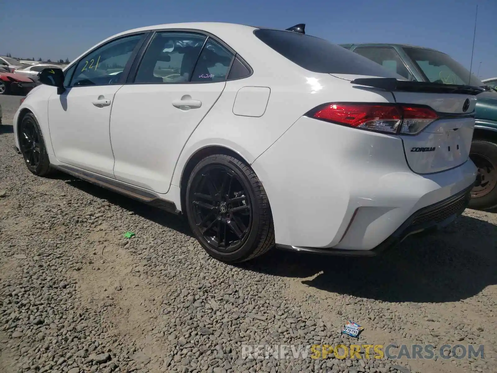 3 Photograph of a damaged car 5YFS4MCEXMP086263 TOYOTA COROLLA 2021