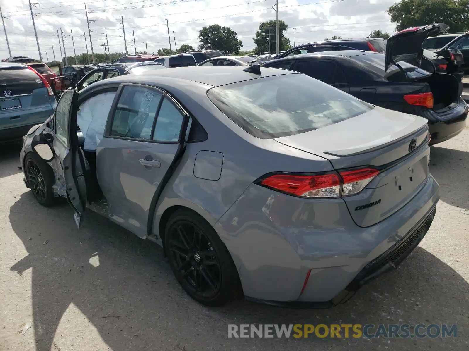 3 Photograph of a damaged car 5YFS4MCEXMP088417 TOYOTA COROLLA 2021