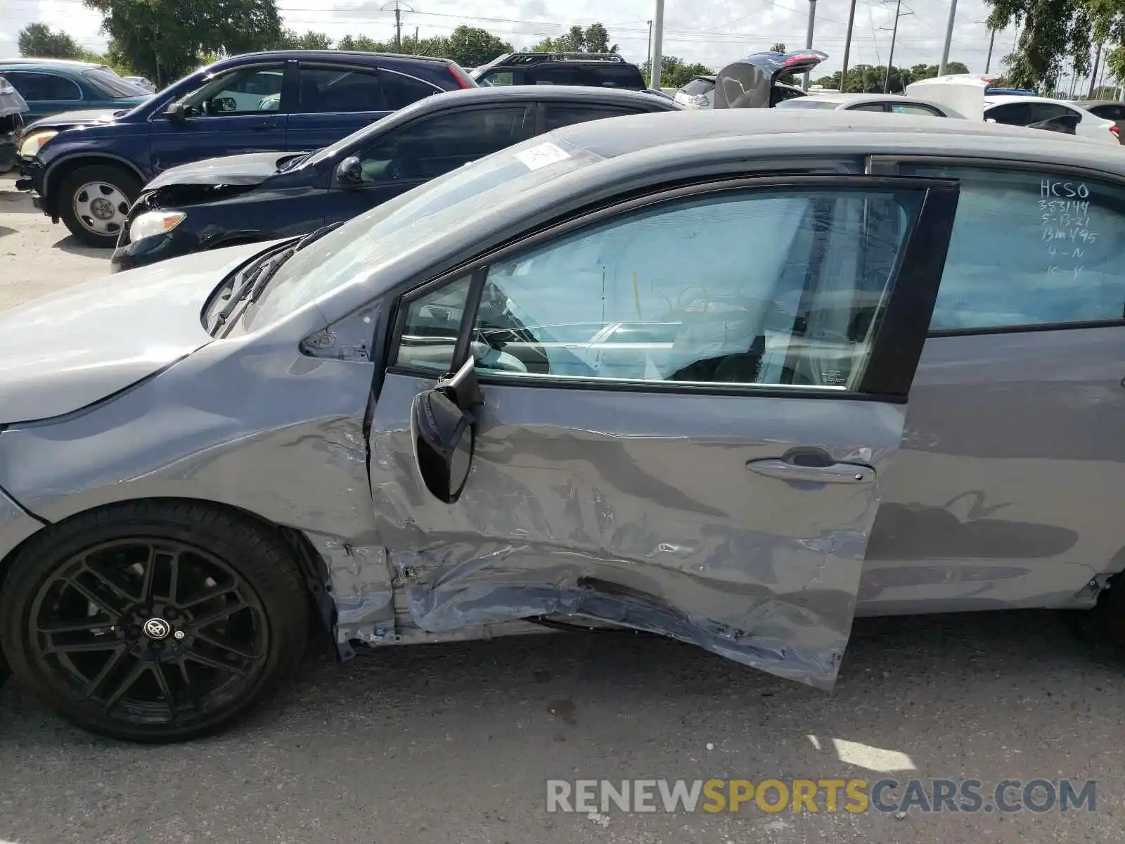 9 Photograph of a damaged car 5YFS4MCEXMP088417 TOYOTA COROLLA 2021