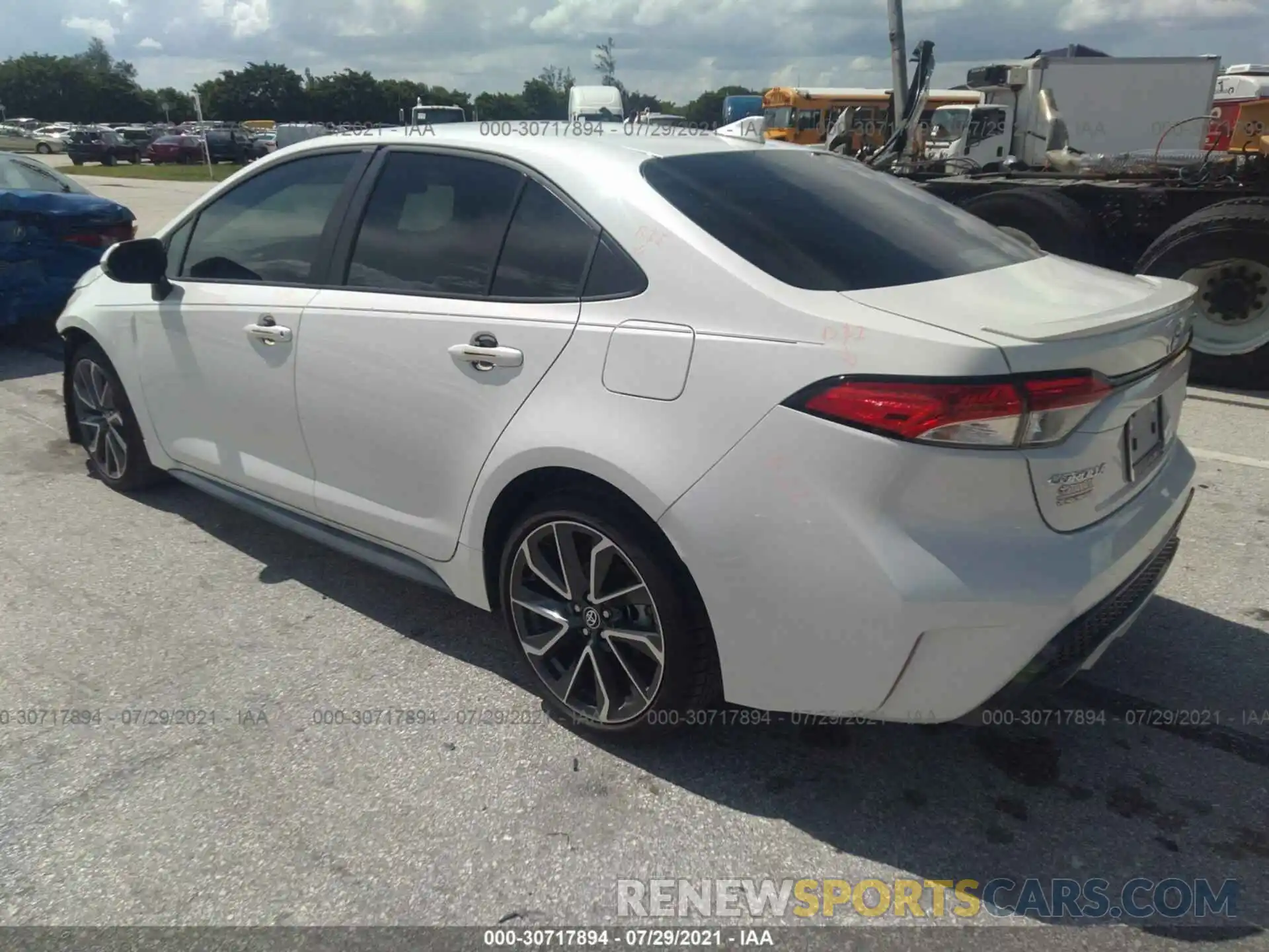 3 Photograph of a damaged car 5YFS4MCEXMP089339 TOYOTA COROLLA 2021