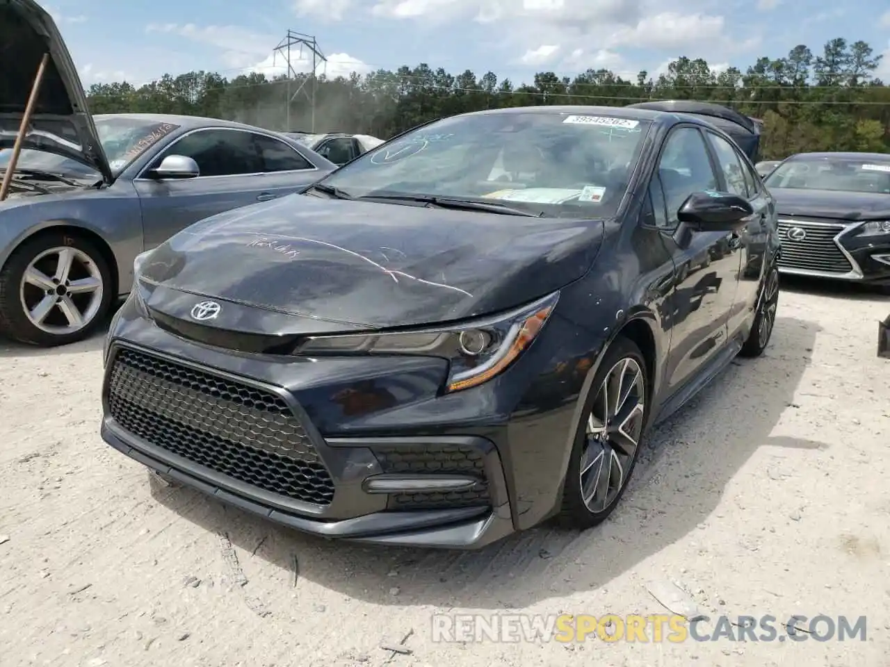 2 Photograph of a damaged car 5YFS4MCEXMP089602 TOYOTA COROLLA 2021