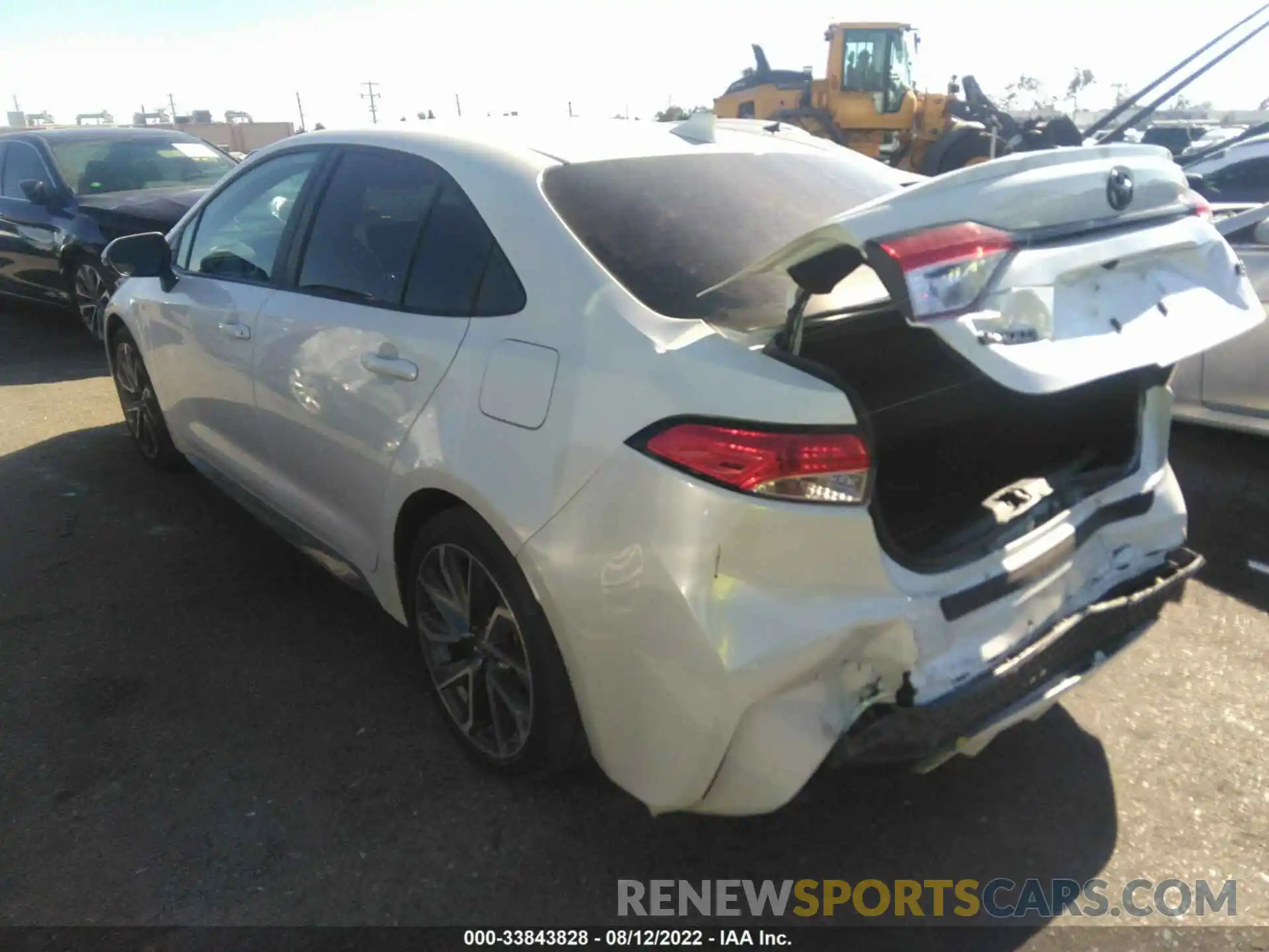 3 Photograph of a damaged car 5YFS4MCEXMP093620 TOYOTA COROLLA 2021