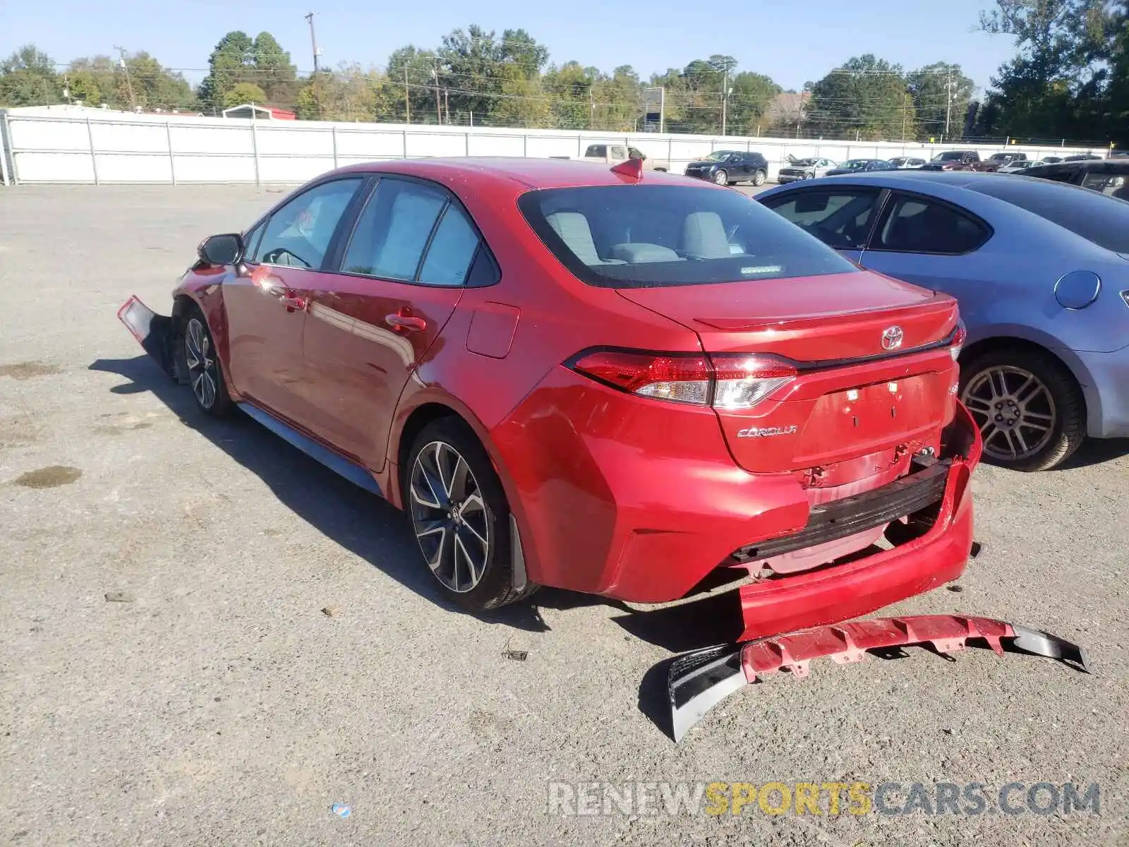 3 Photograph of a damaged car 5YFS4MCEXMP094797 TOYOTA COROLLA 2021