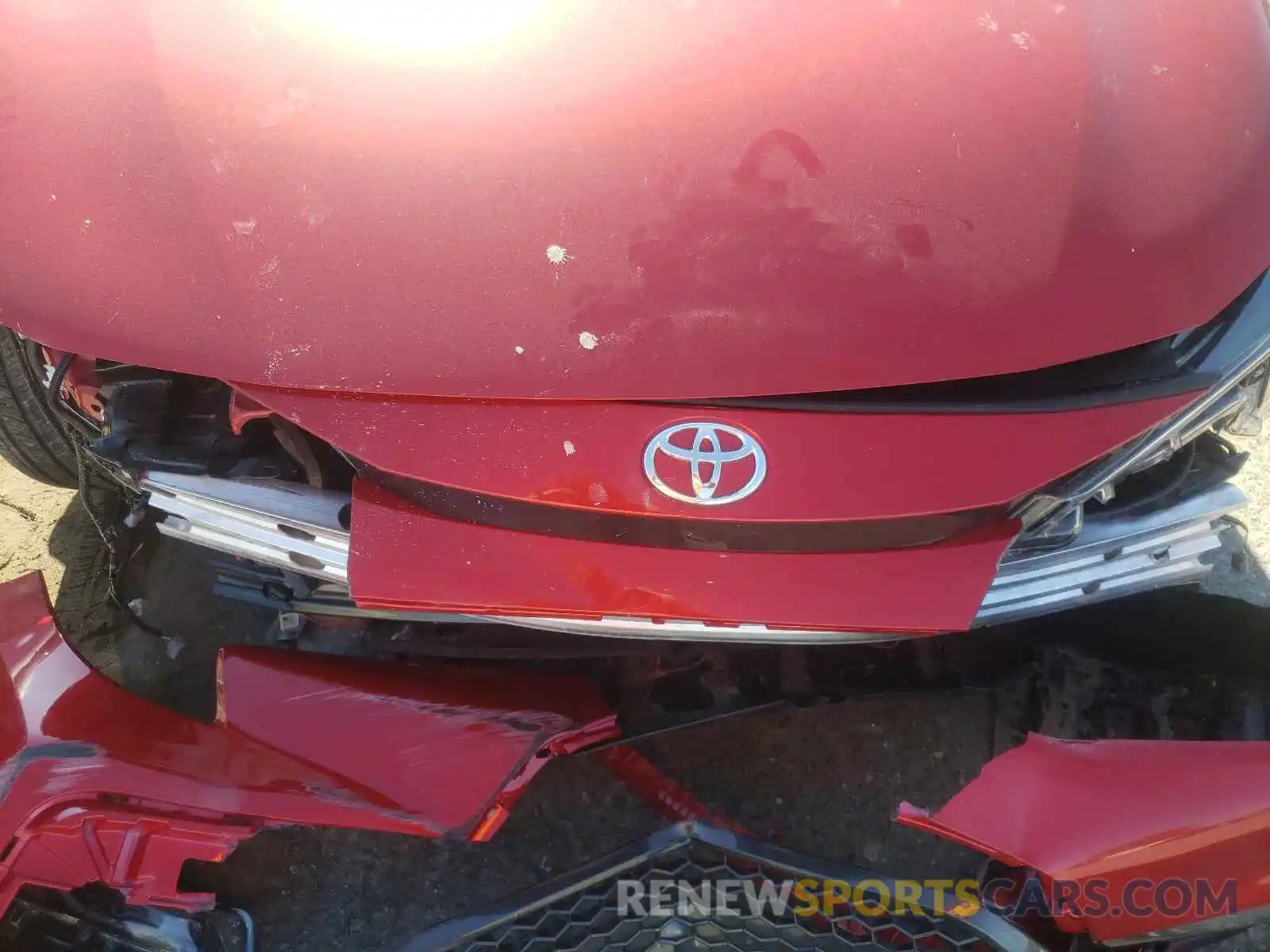 7 Photograph of a damaged car 5YFS4MCEXMP094797 TOYOTA COROLLA 2021