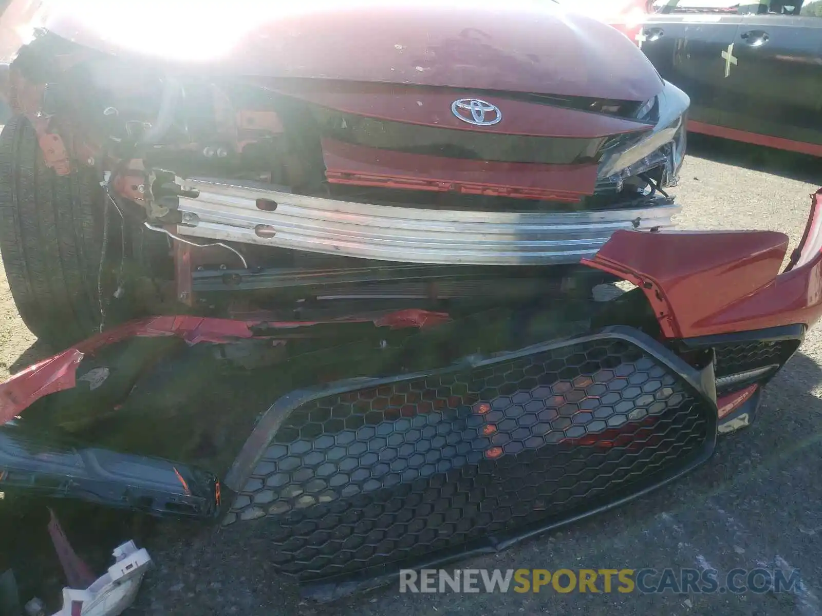 9 Photograph of a damaged car 5YFS4MCEXMP094797 TOYOTA COROLLA 2021