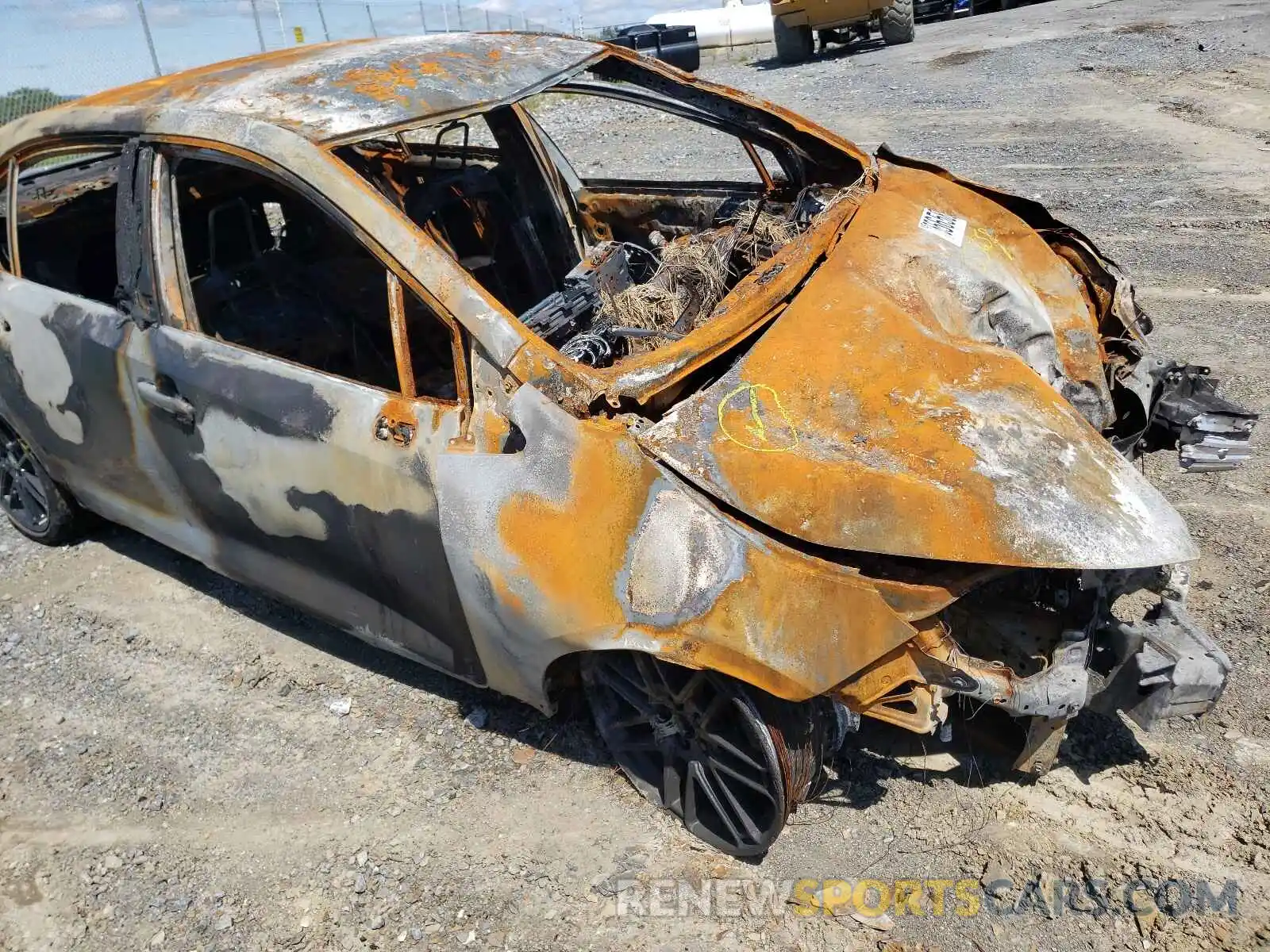 9 Photograph of a damaged car 5YFS4MCEXNP097958 TOYOTA COROLLA 2021