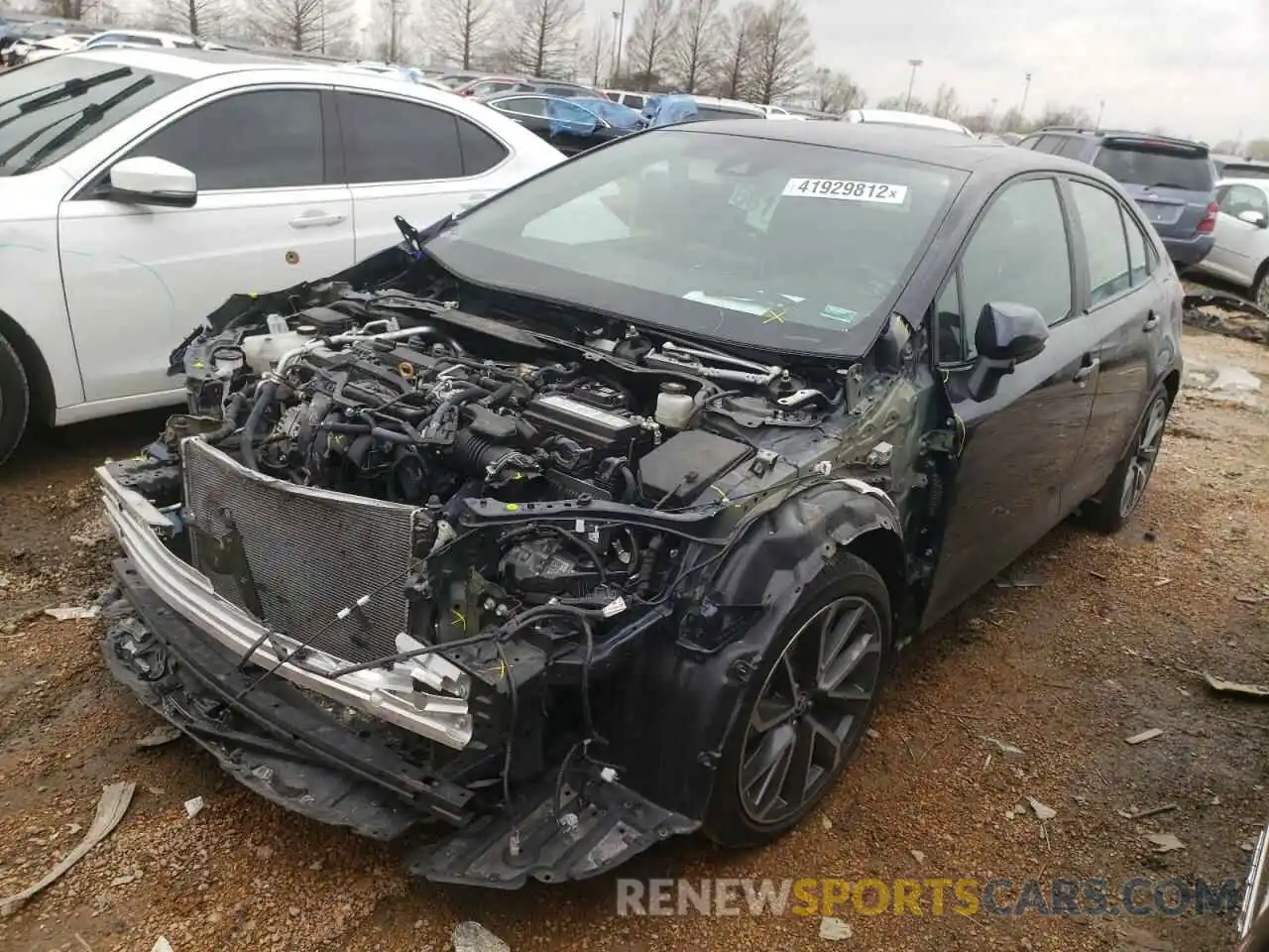 2 Photograph of a damaged car 5YFT4MCE0MP062946 TOYOTA COROLLA 2021