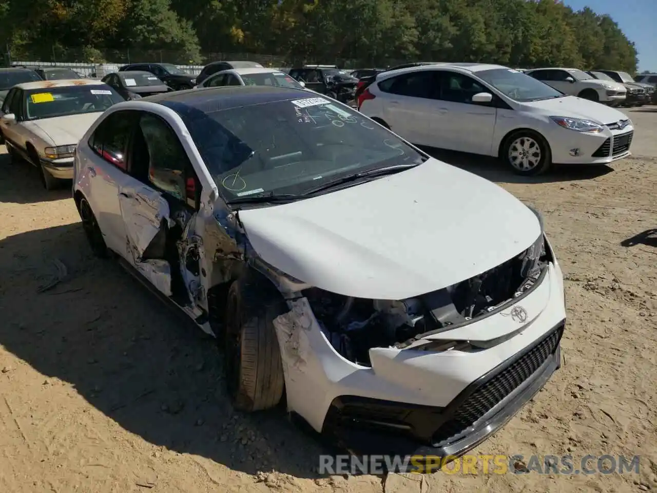 1 Photograph of a damaged car 5YFT4MCE0MP076183 TOYOTA COROLLA 2021