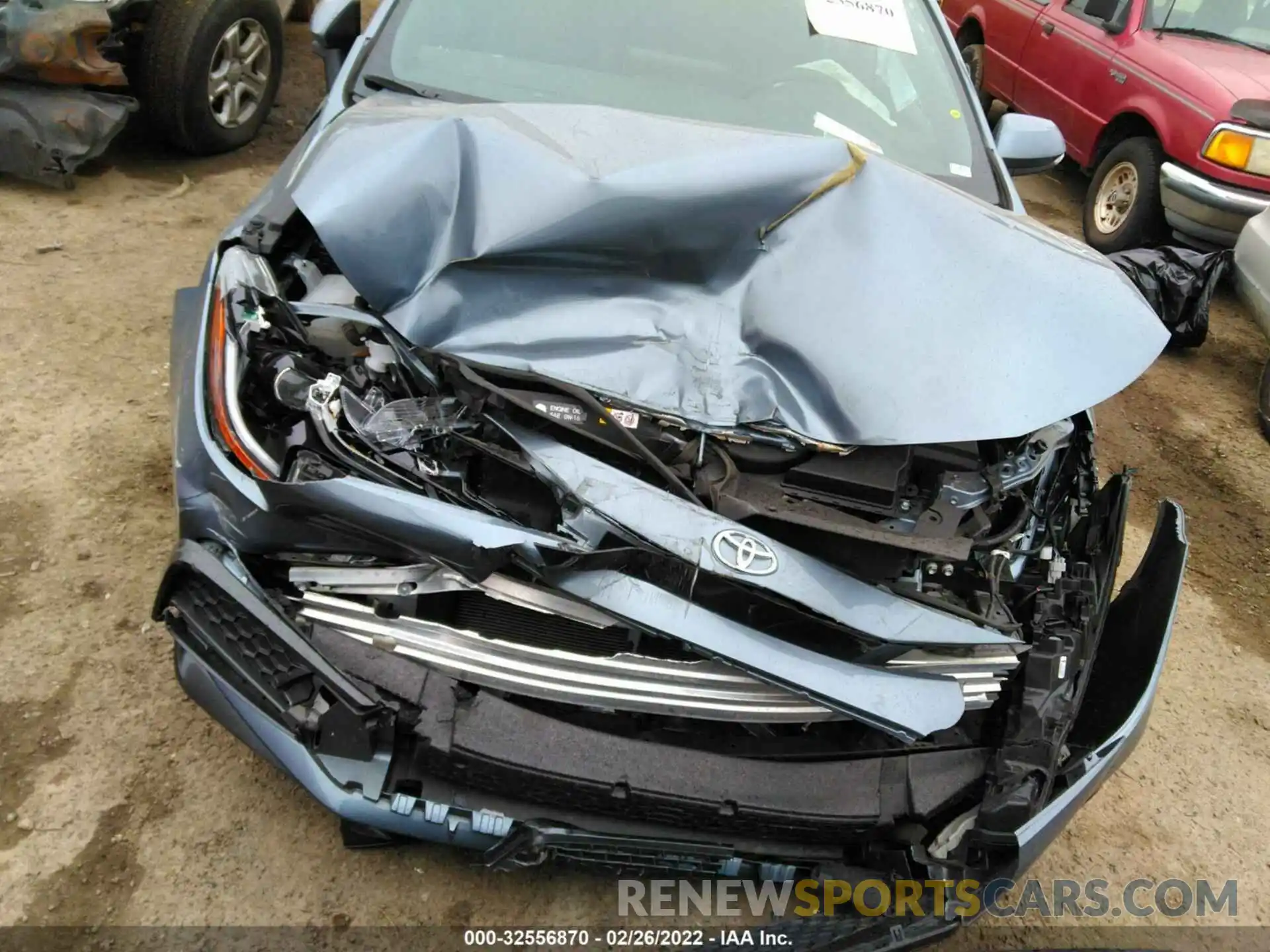 6 Photograph of a damaged car 5YFT4MCE0MP082436 TOYOTA COROLLA 2021