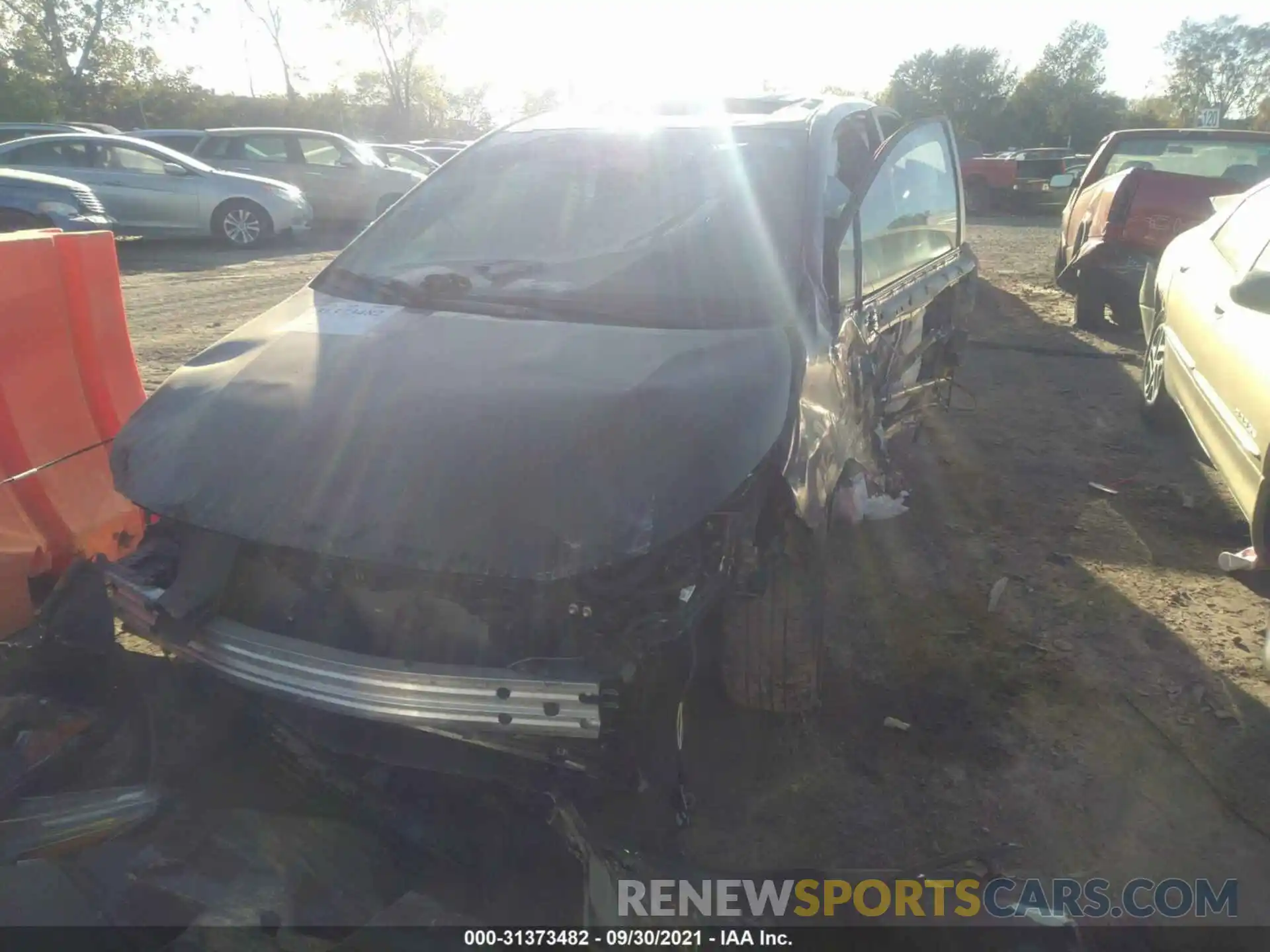 2 Photograph of a damaged car 5YFT4MCE0MP088155 TOYOTA COROLLA 2021