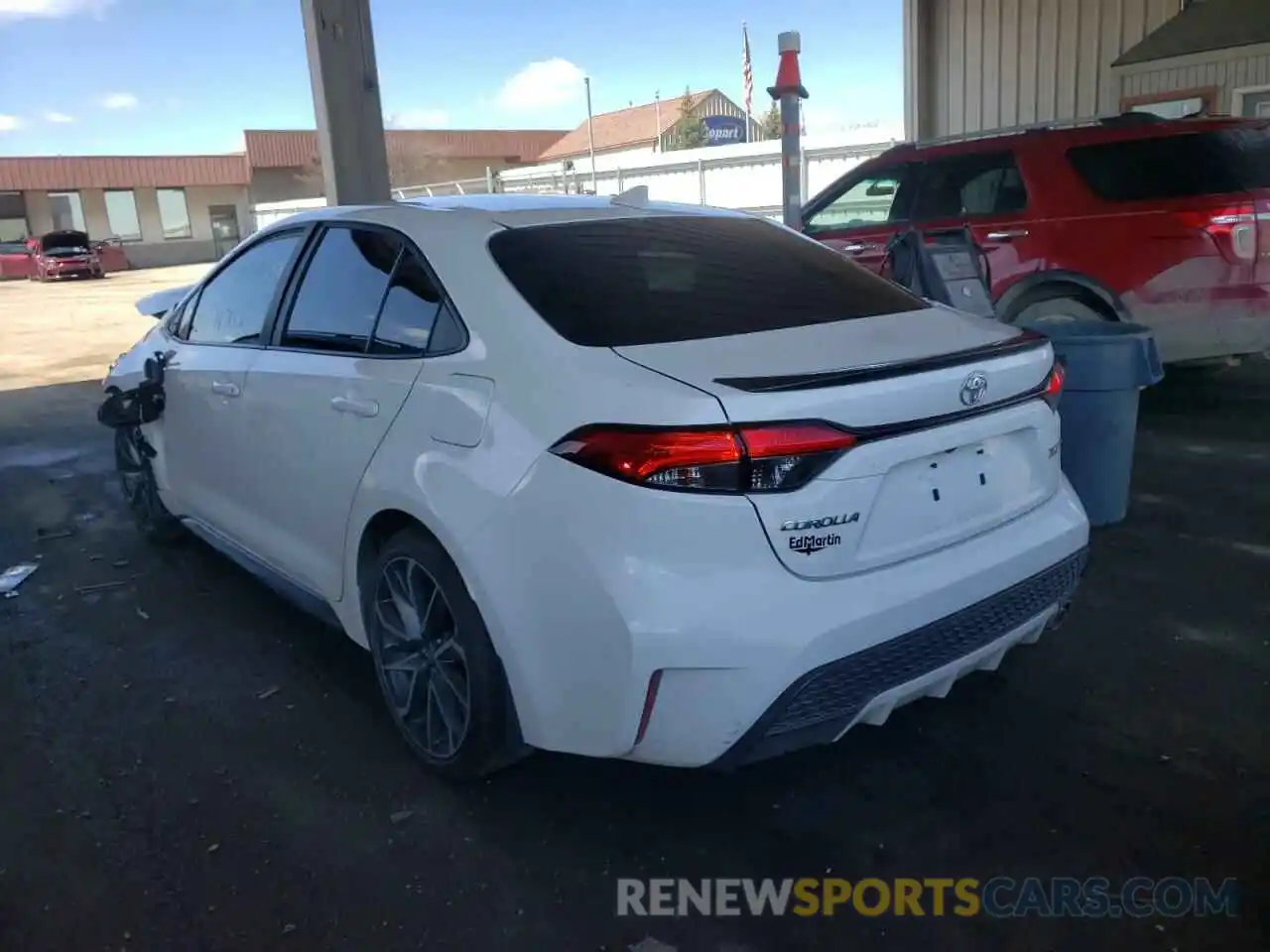 3 Photograph of a damaged car 5YFT4MCE1MP079500 TOYOTA COROLLA 2021