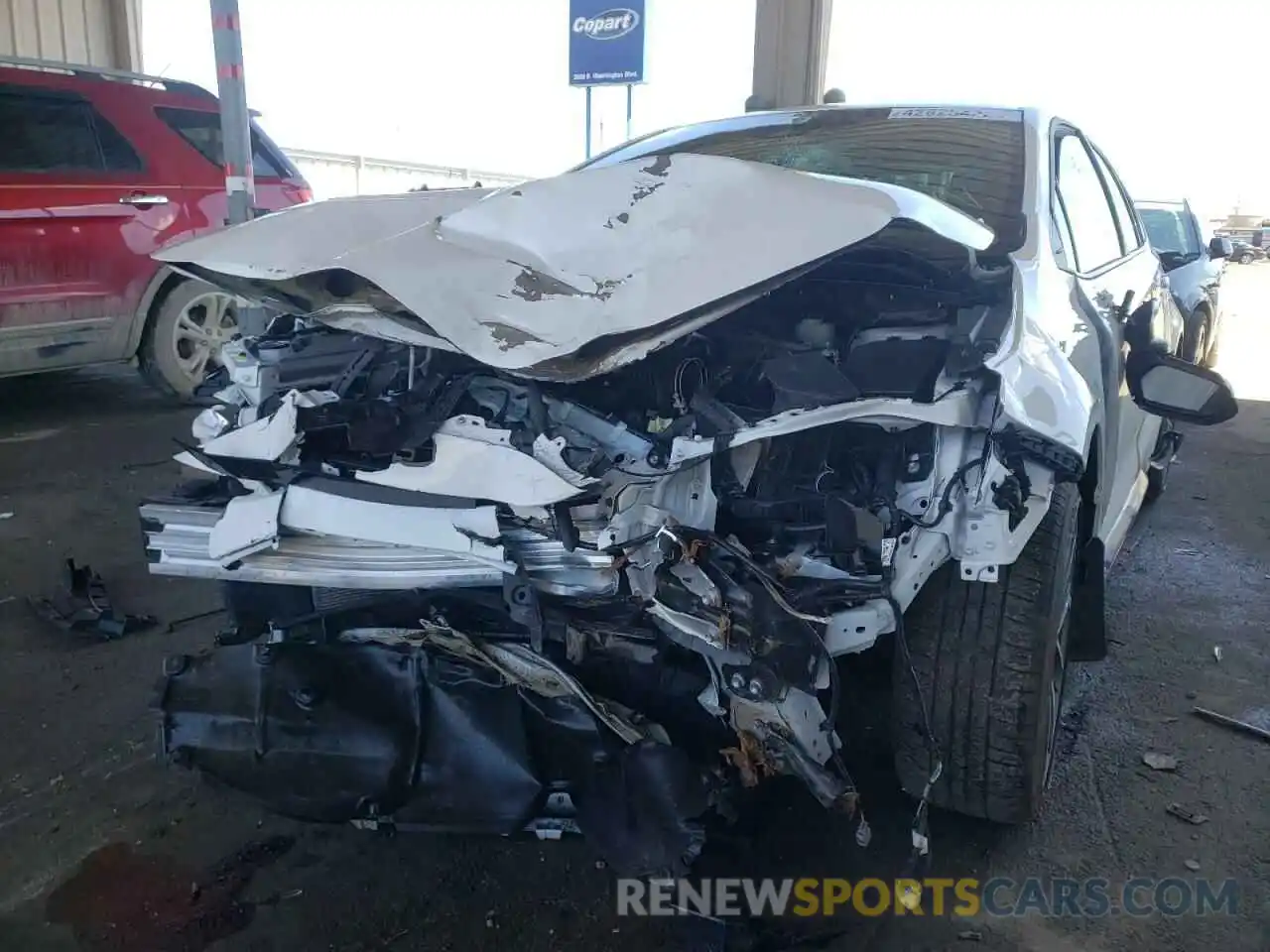 9 Photograph of a damaged car 5YFT4MCE1MP079500 TOYOTA COROLLA 2021