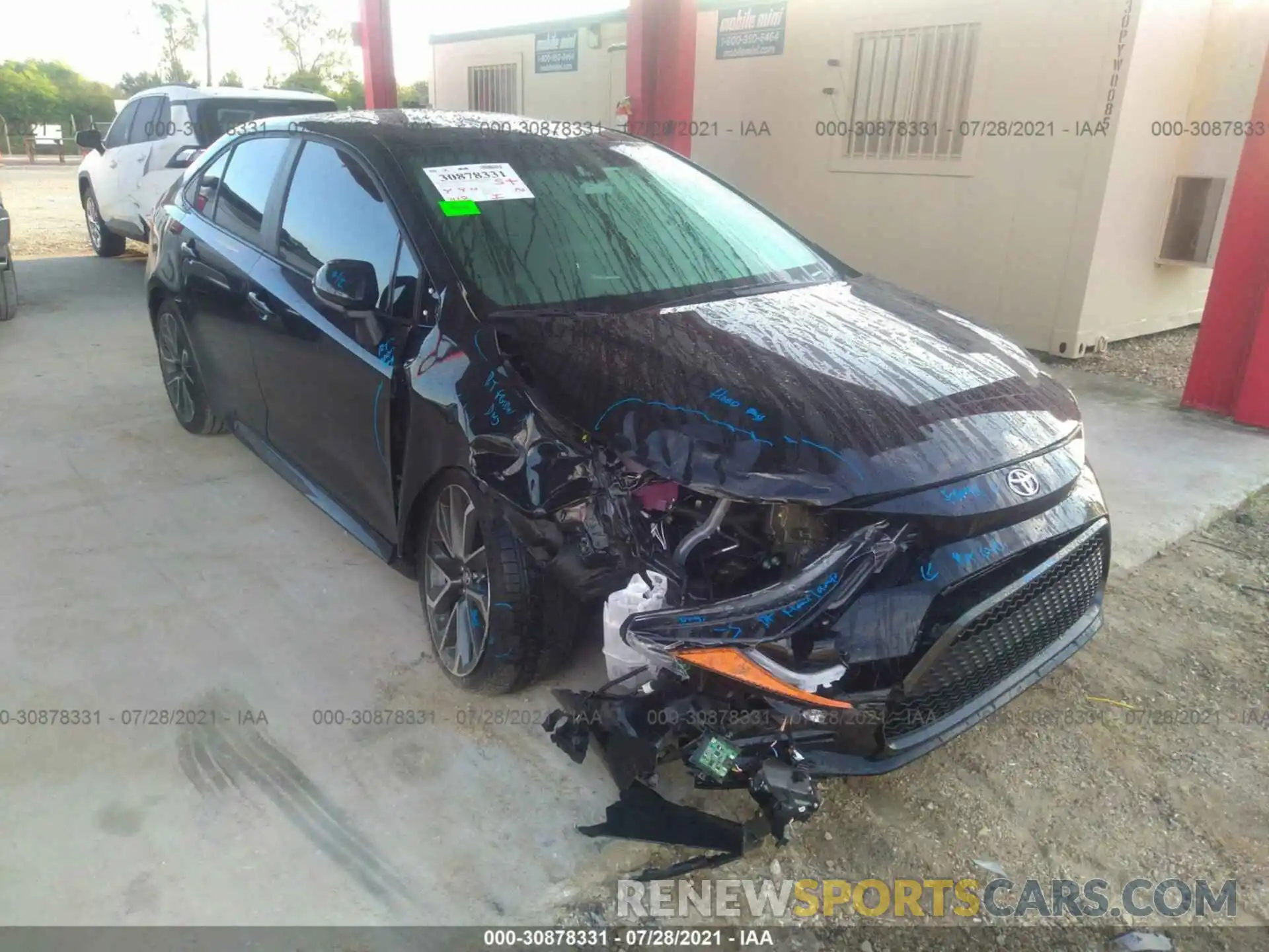 6 Photograph of a damaged car 5YFT4MCE1MP091775 TOYOTA COROLLA 2021