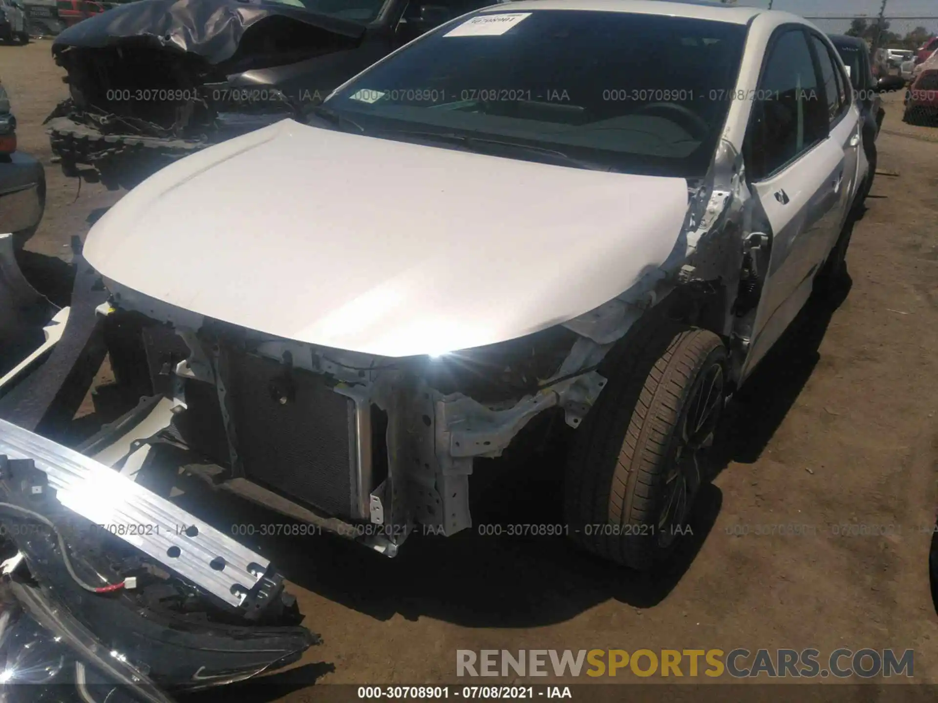 6 Photograph of a damaged car 5YFT4MCE2MP088660 TOYOTA COROLLA 2021